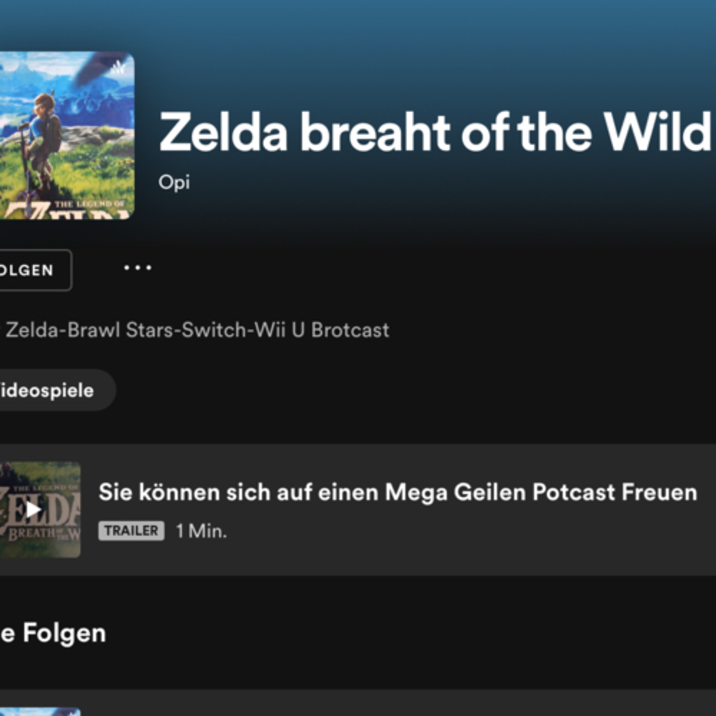 Zelda Breath Of The Wild Gaming Podcast