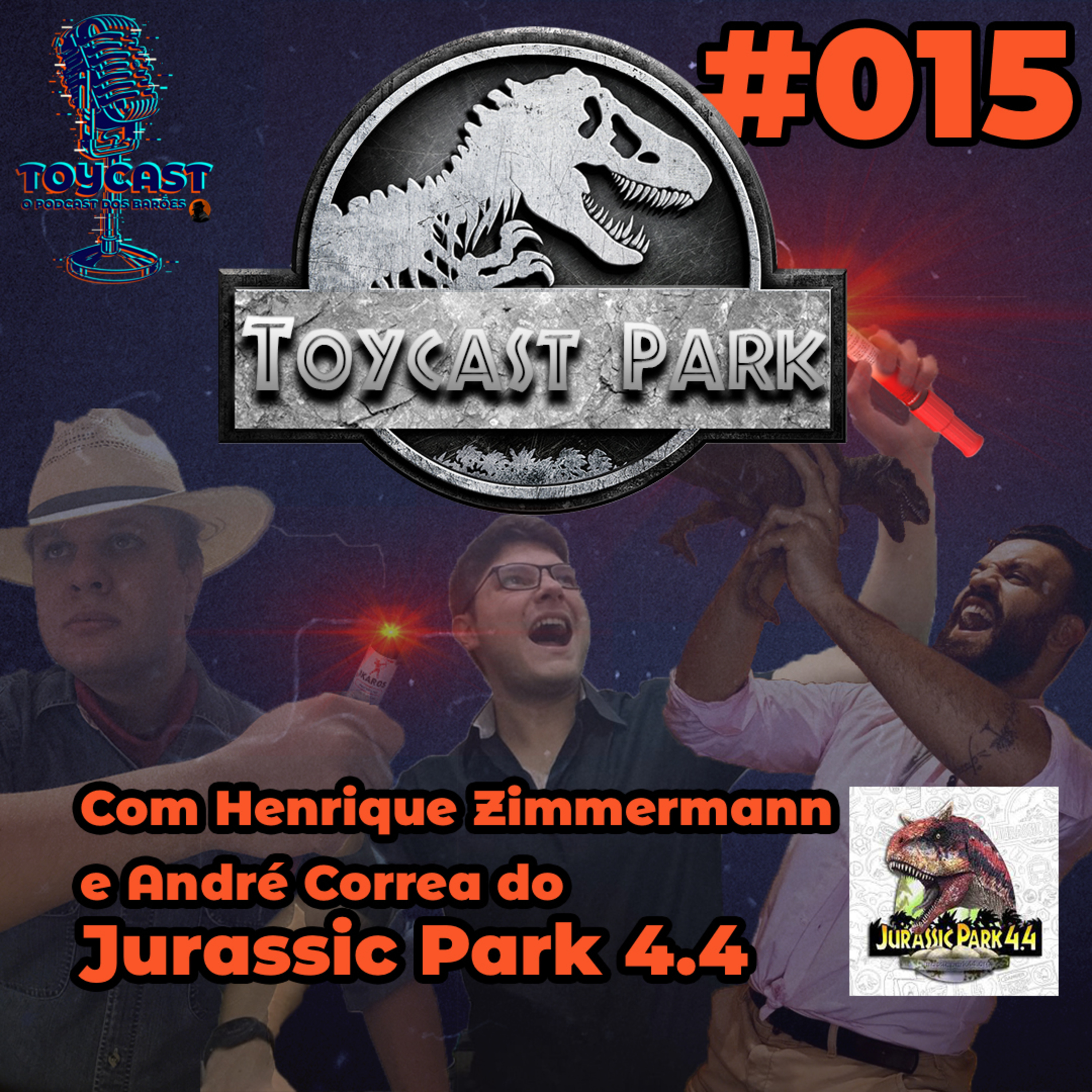 ToyCast #015 - ToyCast Park com Jurassic Park 4.4  episode artwork