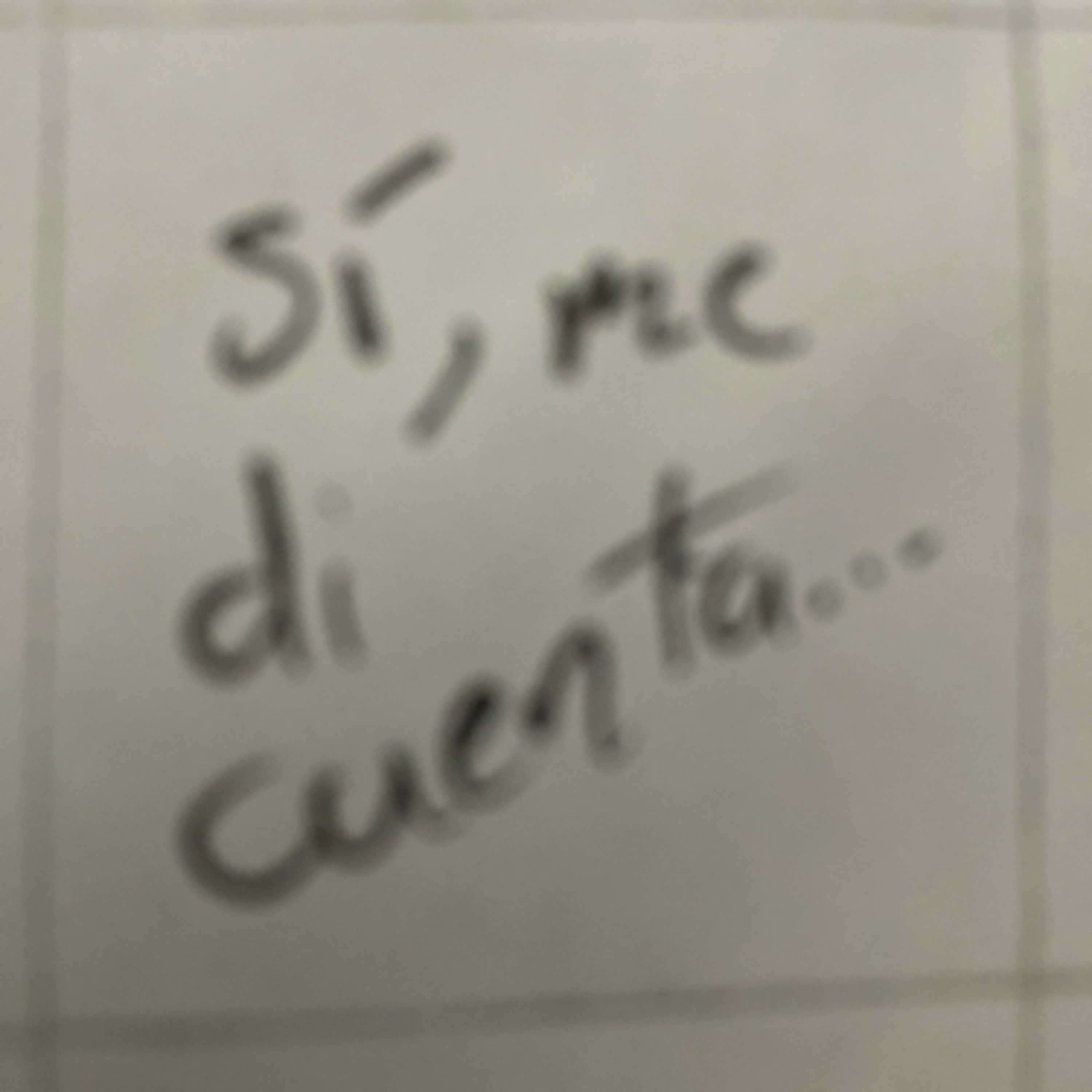 Sí… me di cuenta episode artwork