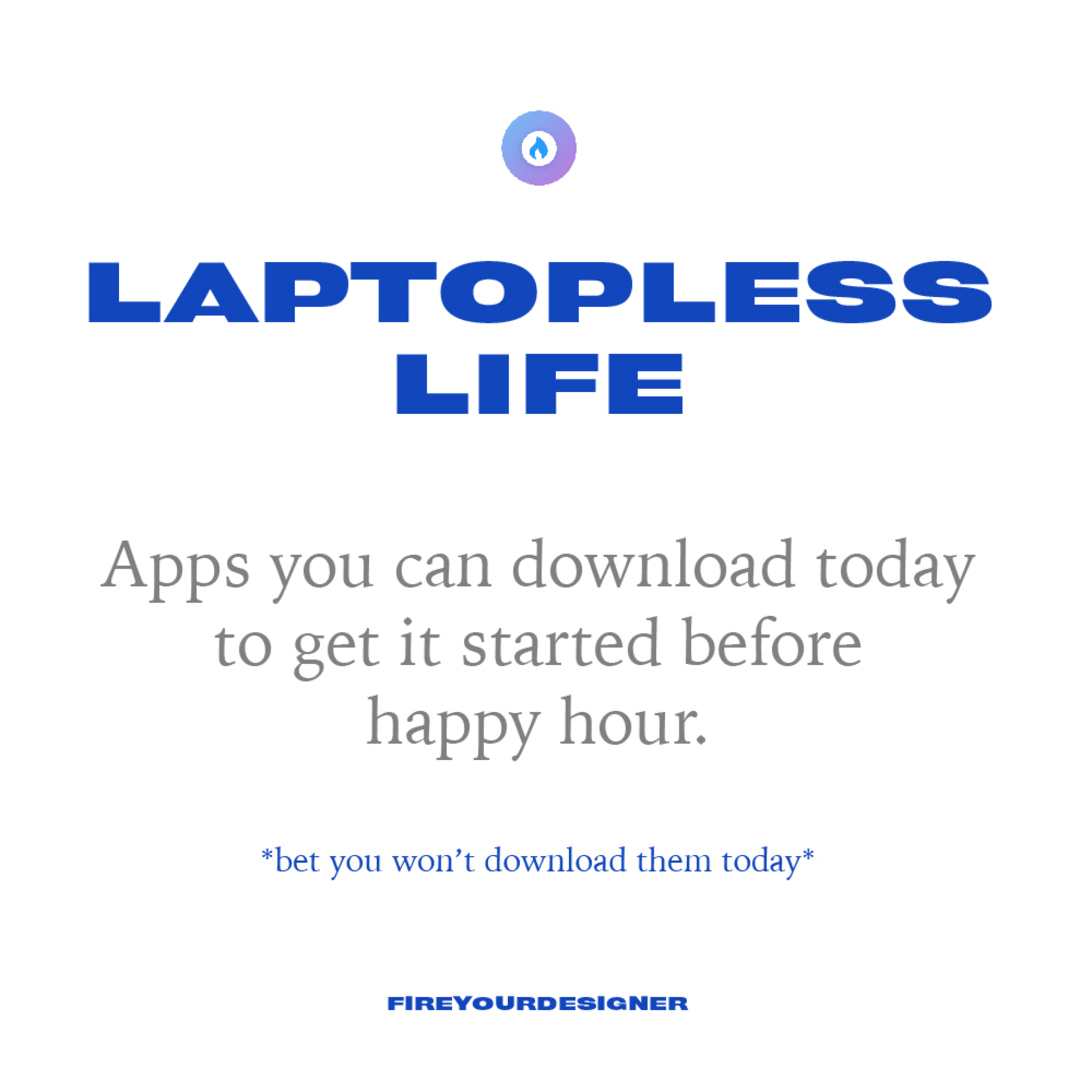 A laptopless life  episode artwork
