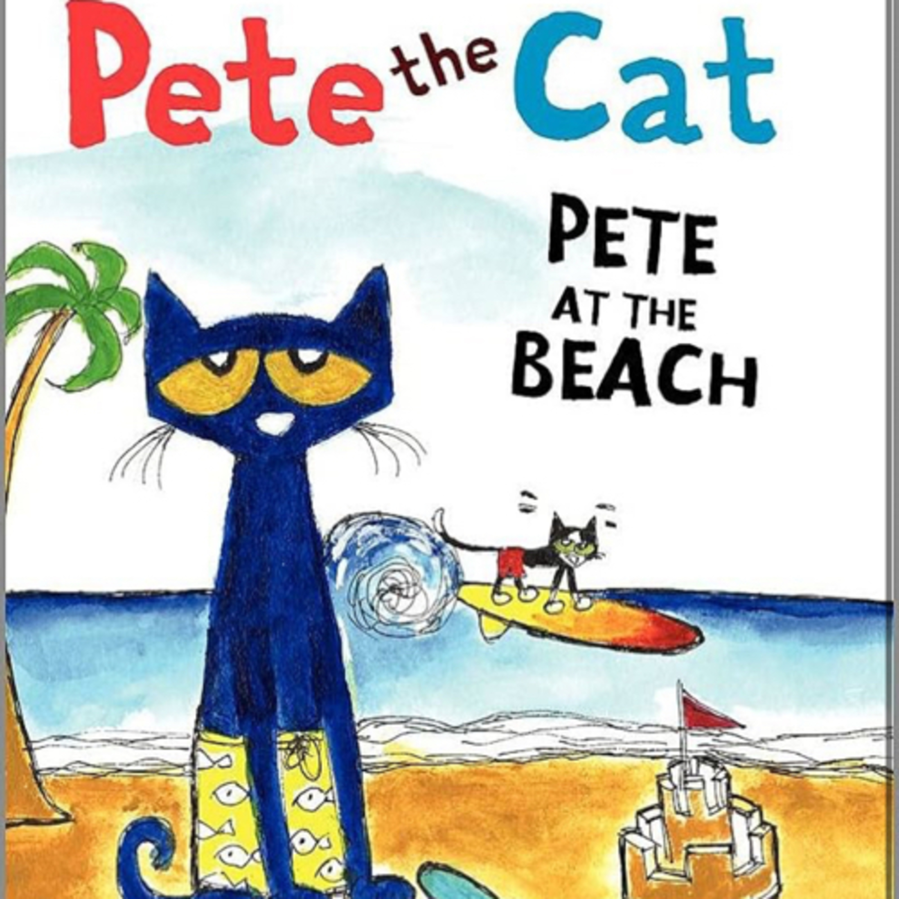 Pete the Cat at the Beach