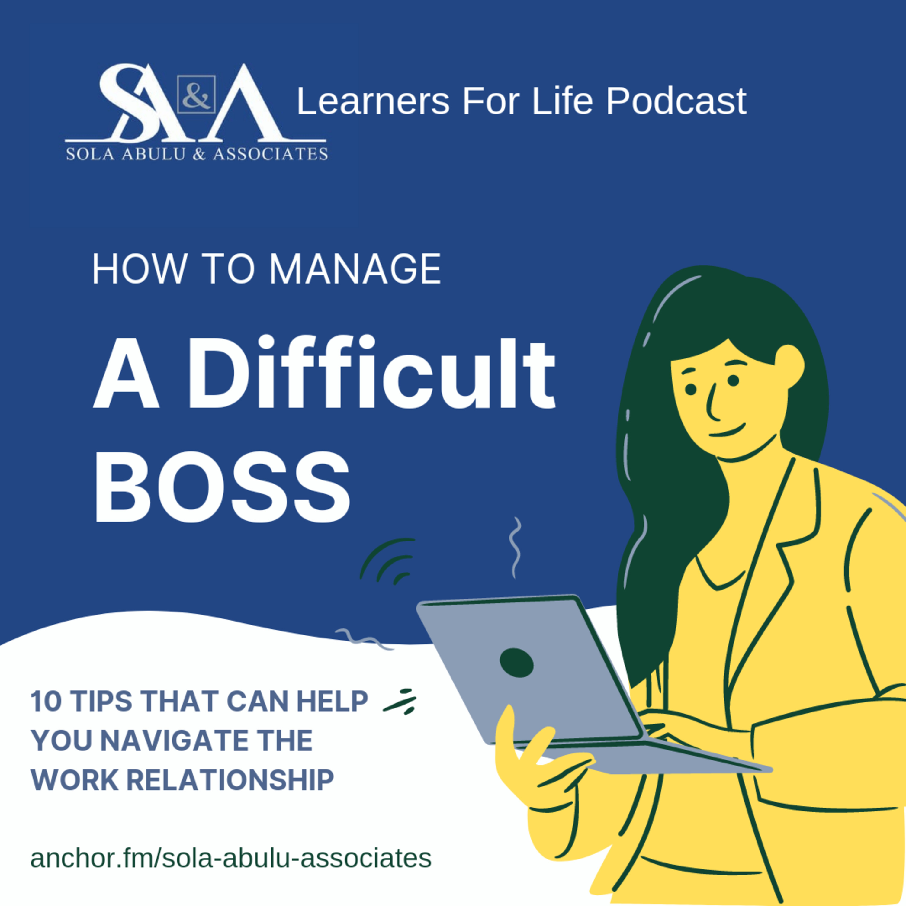 Managing a difficult boss  episode artwork