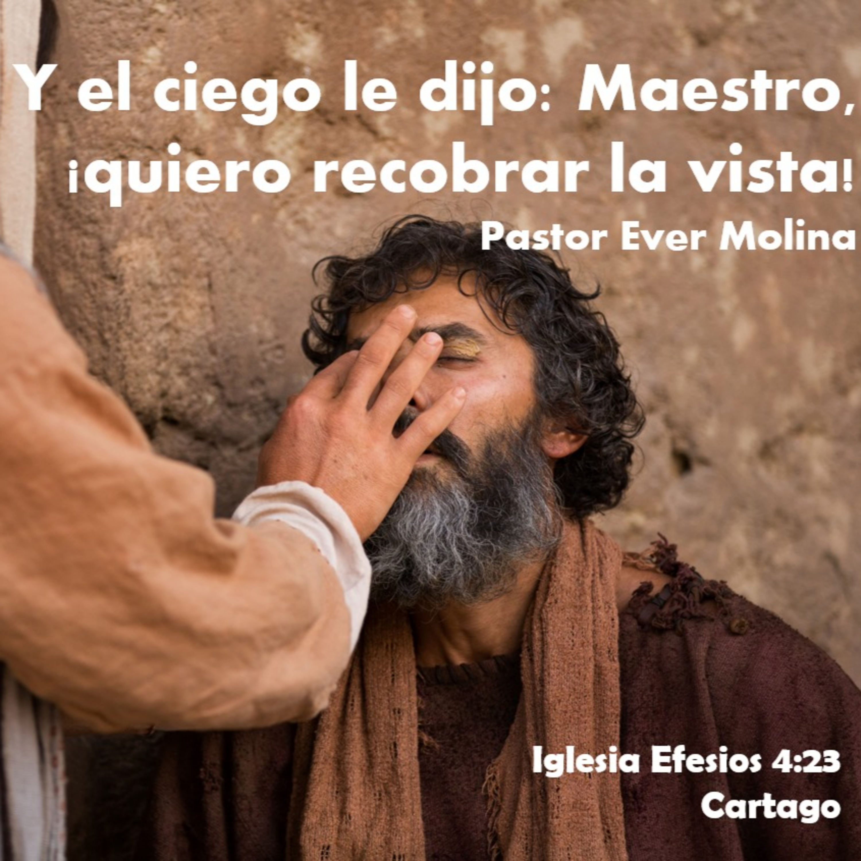 Maestro, quiero recobrar la vista. episode artwork