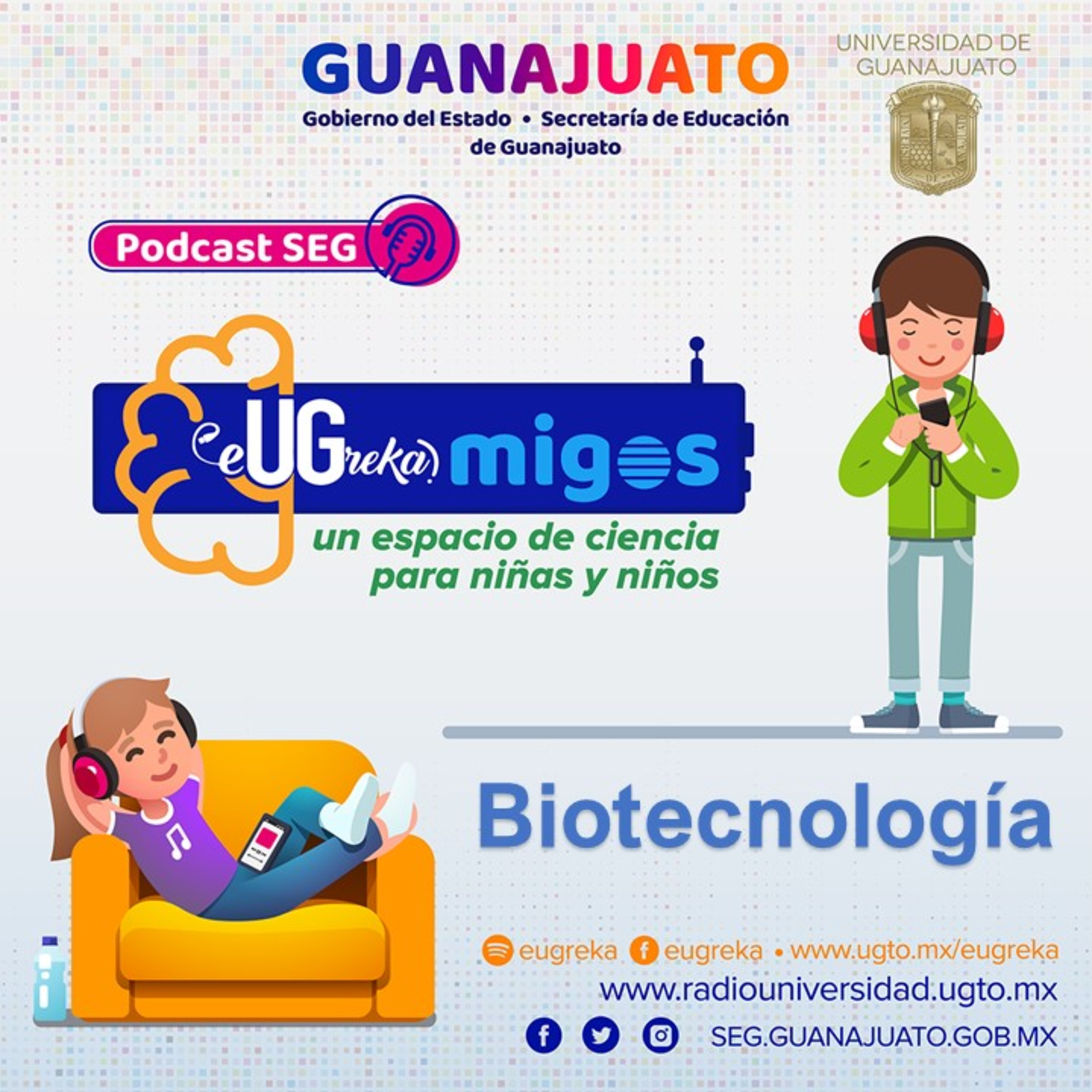 Podcast SEG educación en Guanajuato