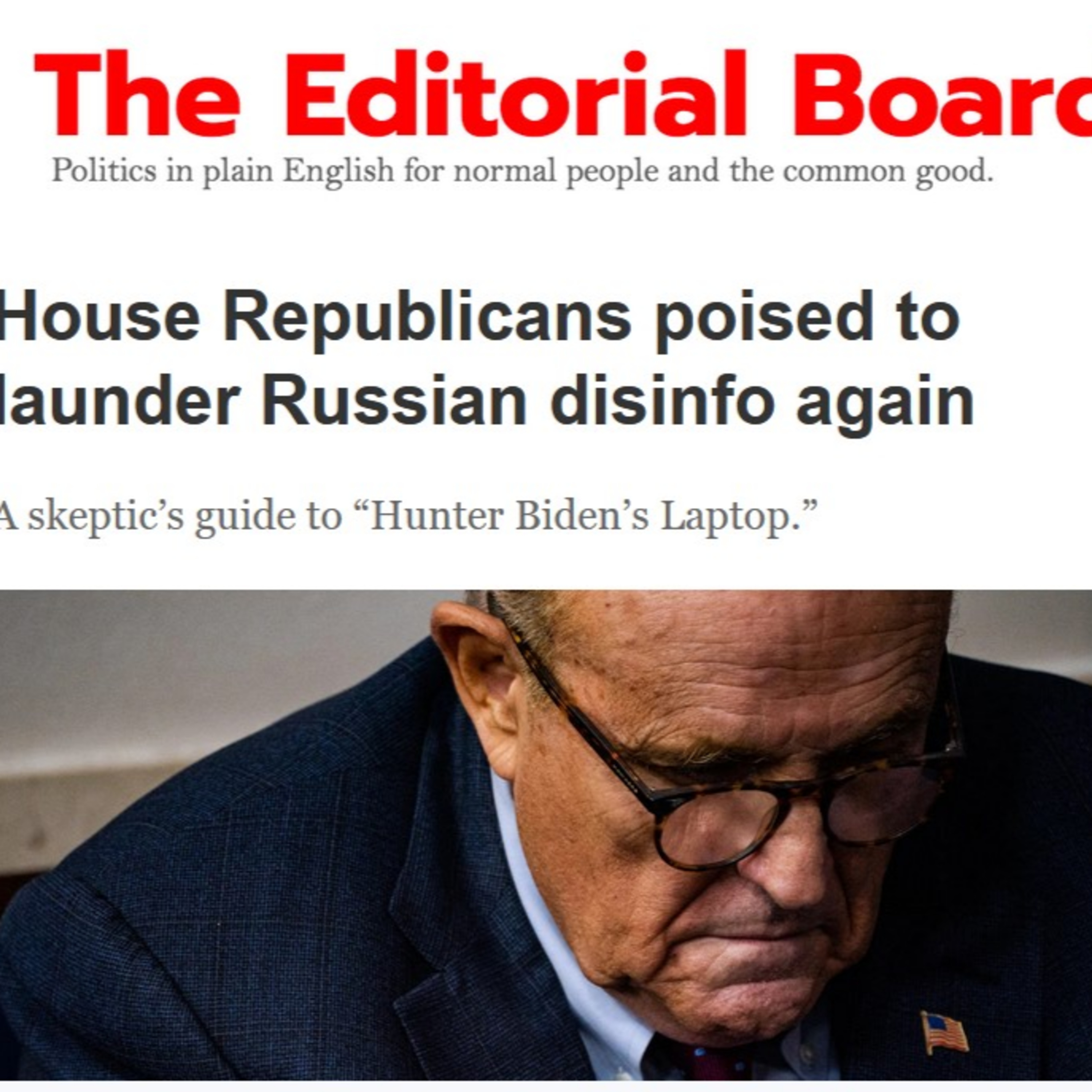 The Russian Landromat: House Republicans Gearing Up to Spread Putin's Disinformation...Again... episode artwork