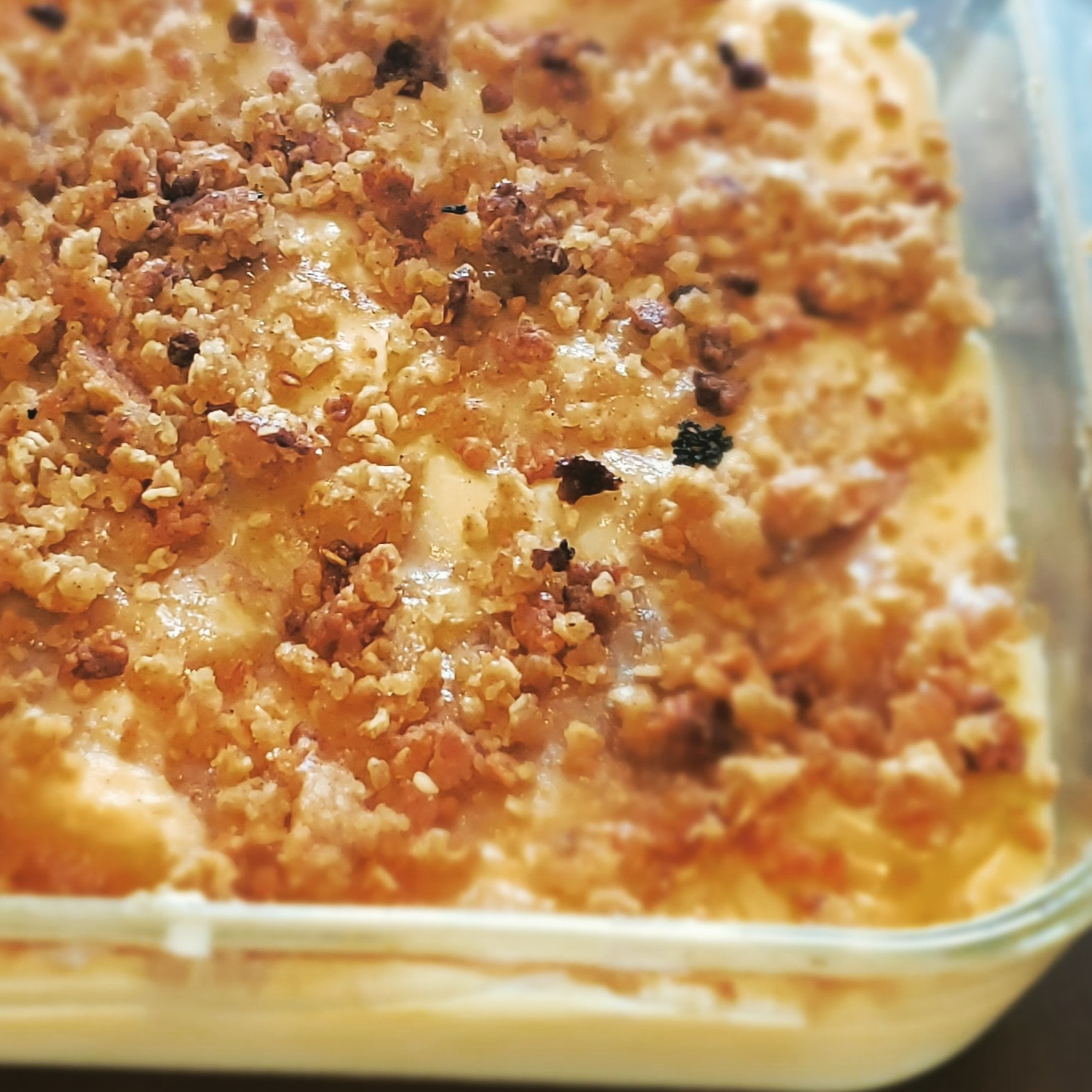 Fried banana pudding 