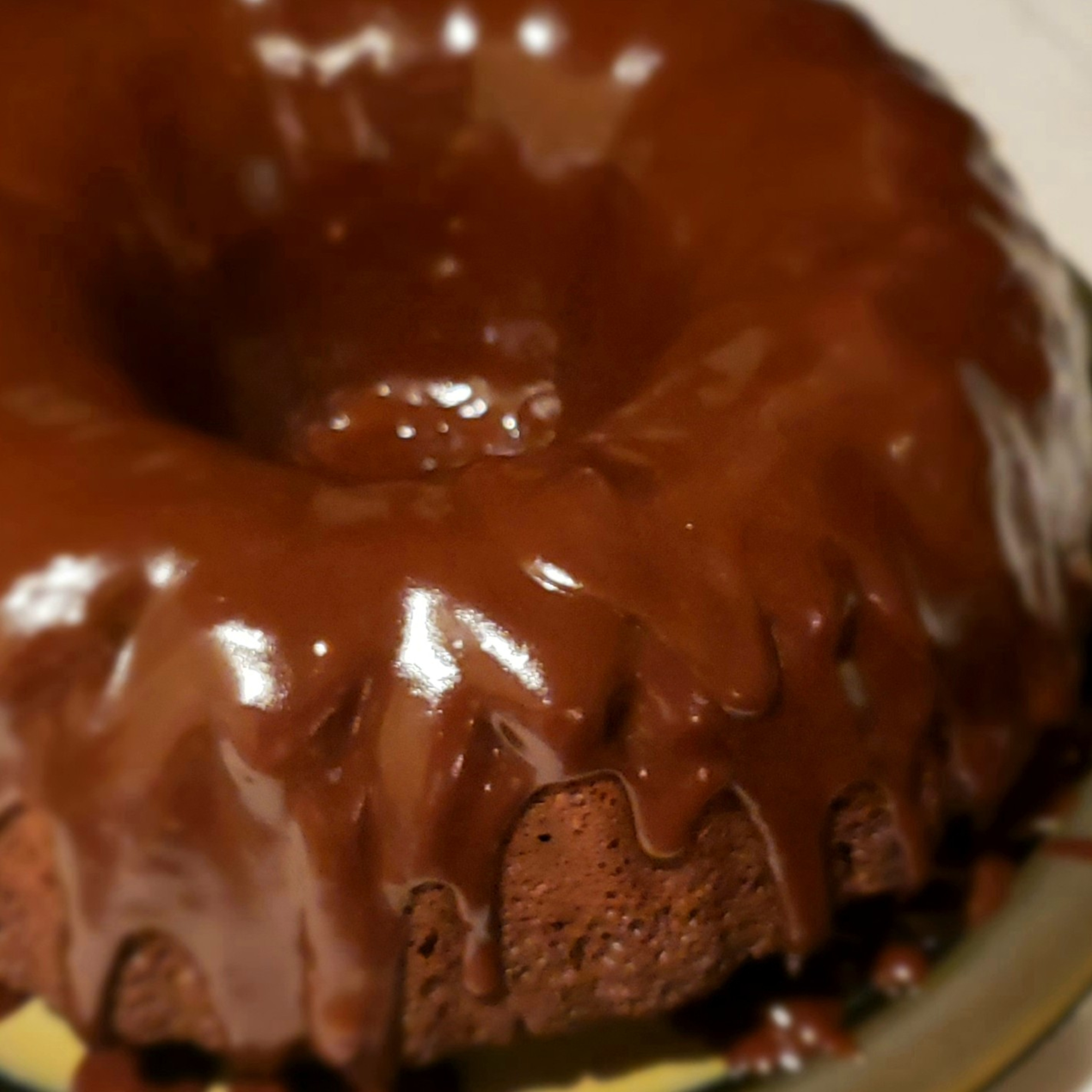 Chocolate coffee cake.