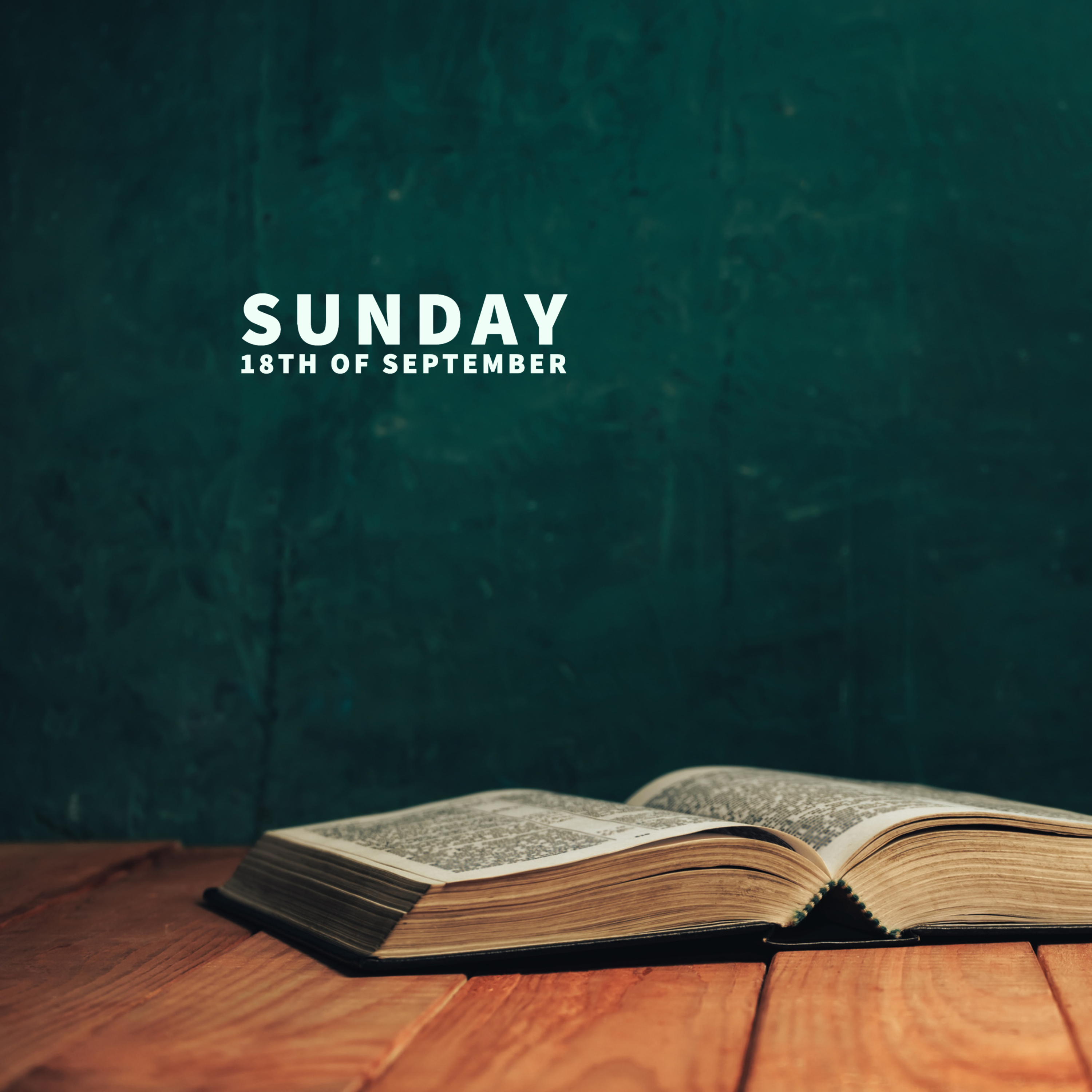 Sunday 18th of September 2022 | Sunday Service - Sermon