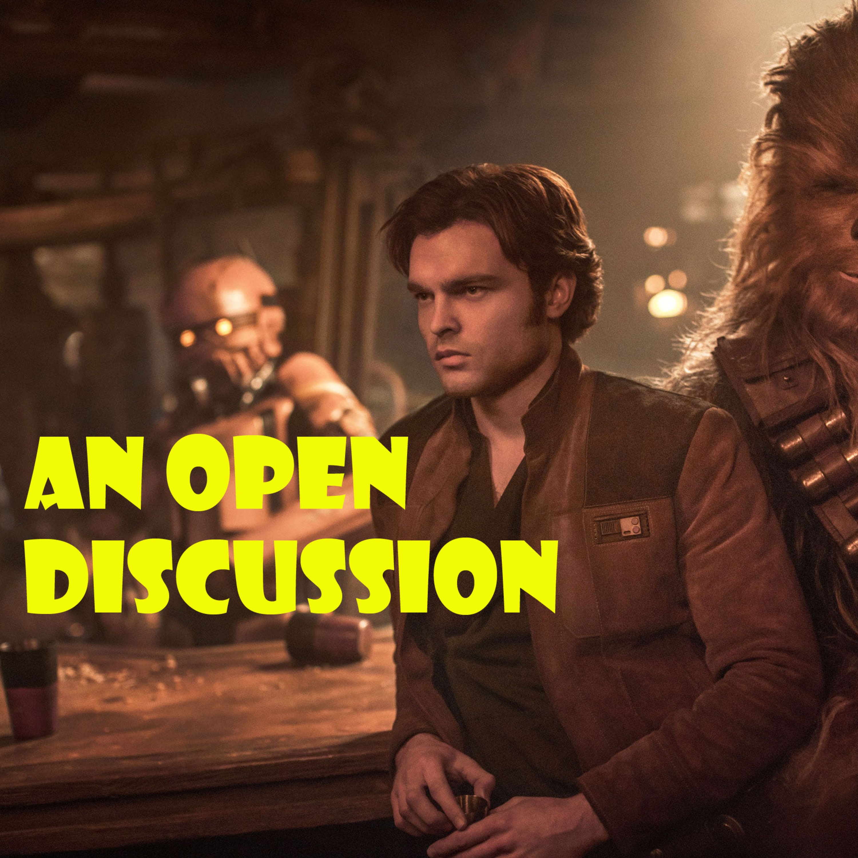 An Open Discussion: Solo episode artwork
