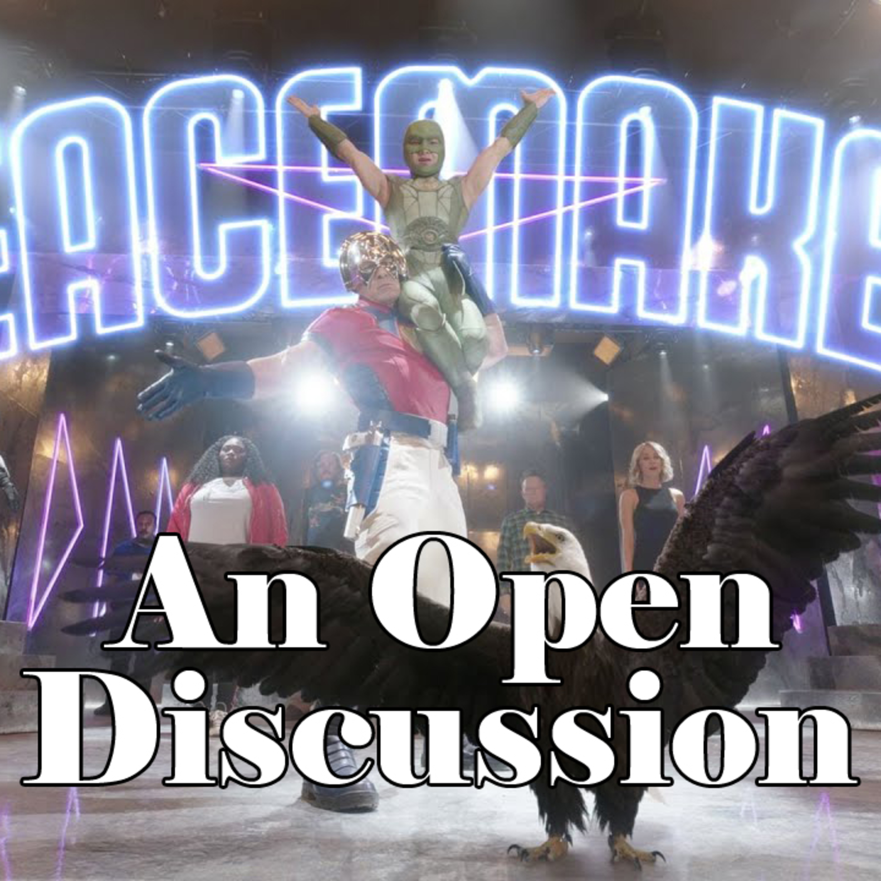 An Open Discussion: Peacemaker episode artwork