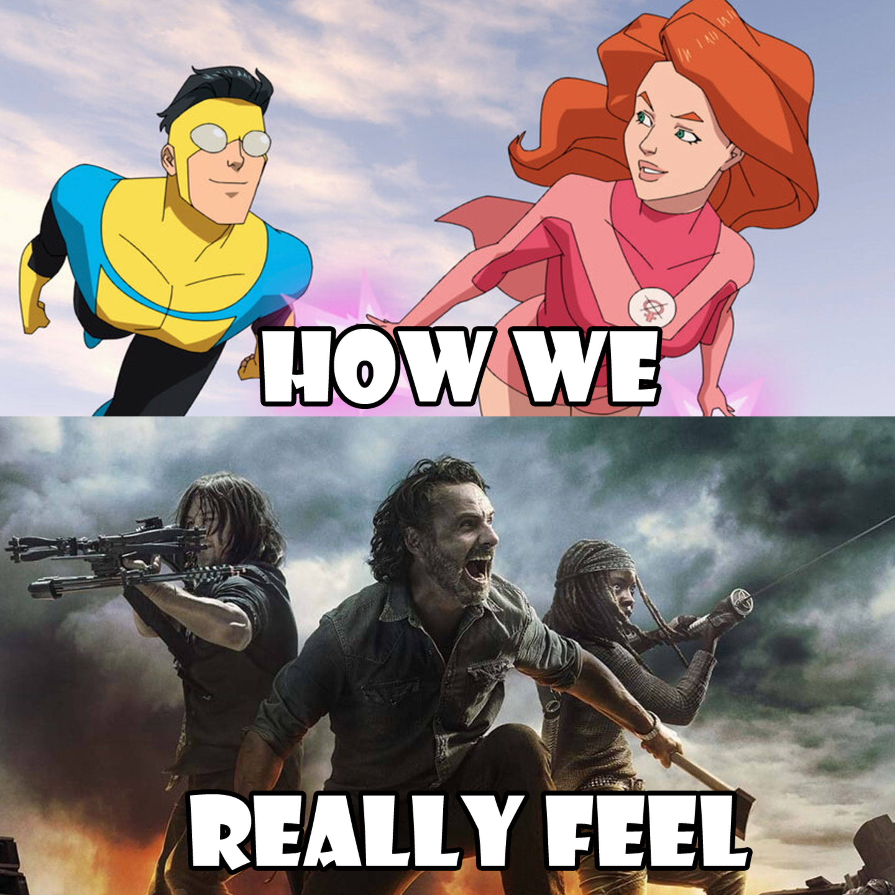 How We Really Feel About Invincible and The Walking Dead episode artwork
