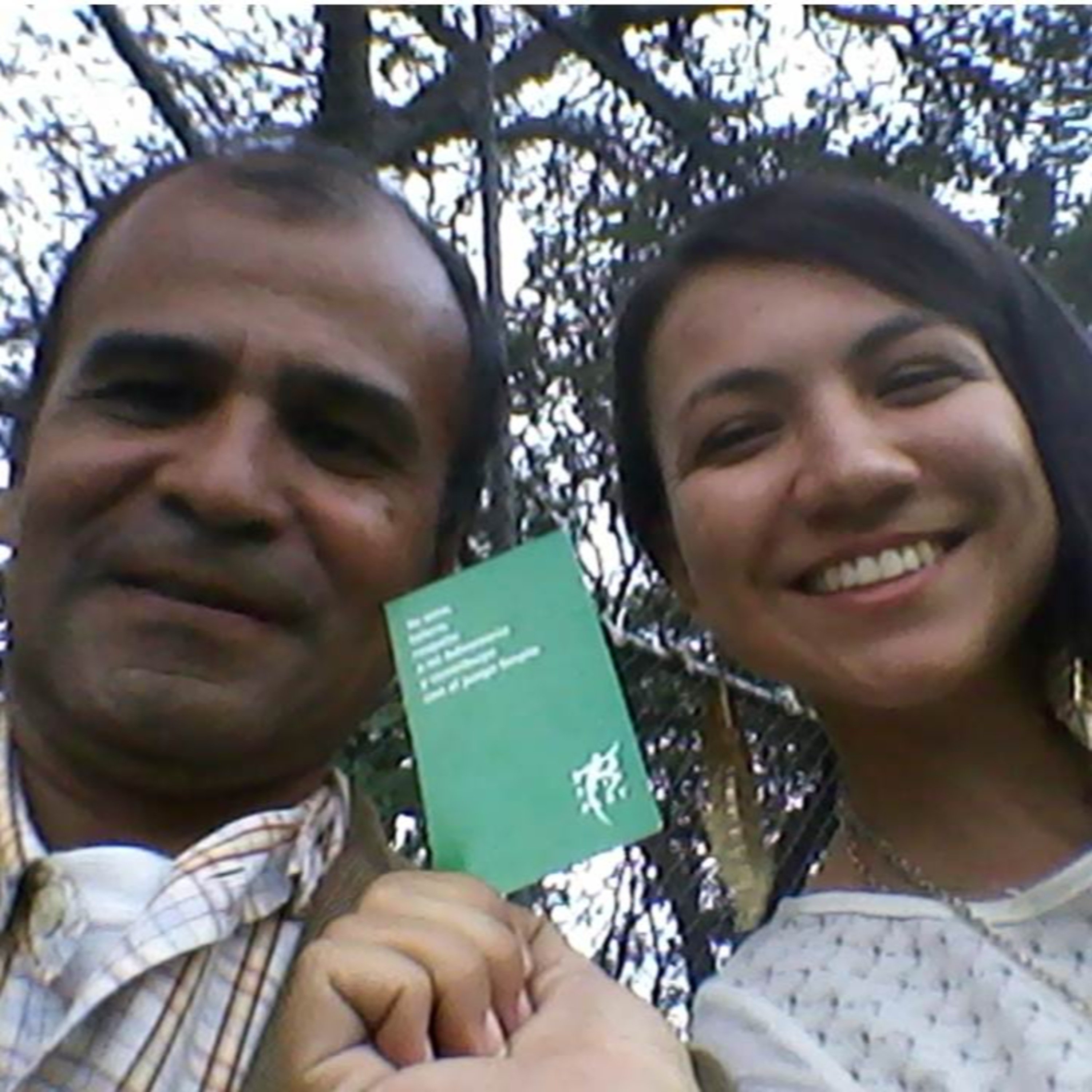 Tarjeta verde original