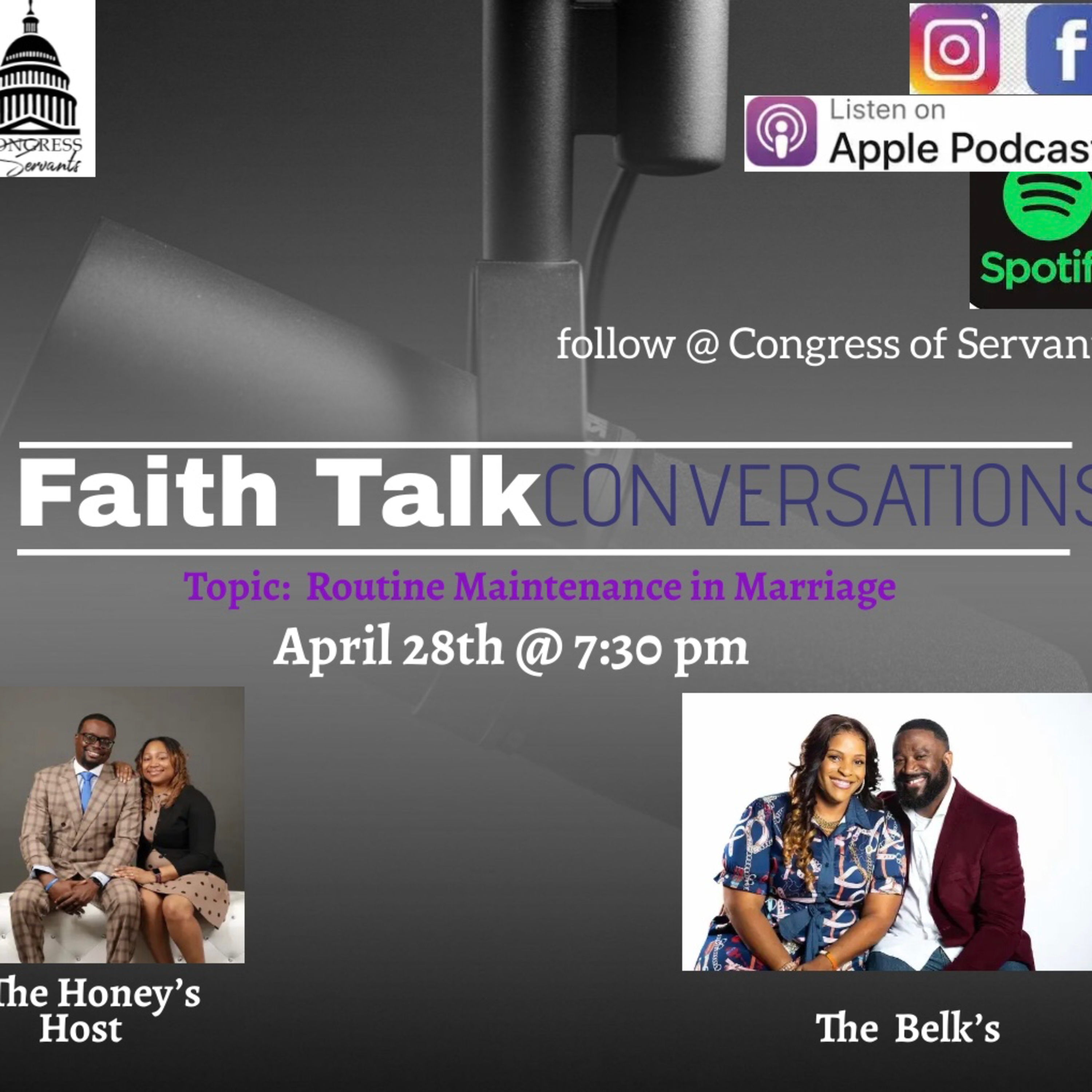 Congress Of Servants: Faith Talk Conversation
