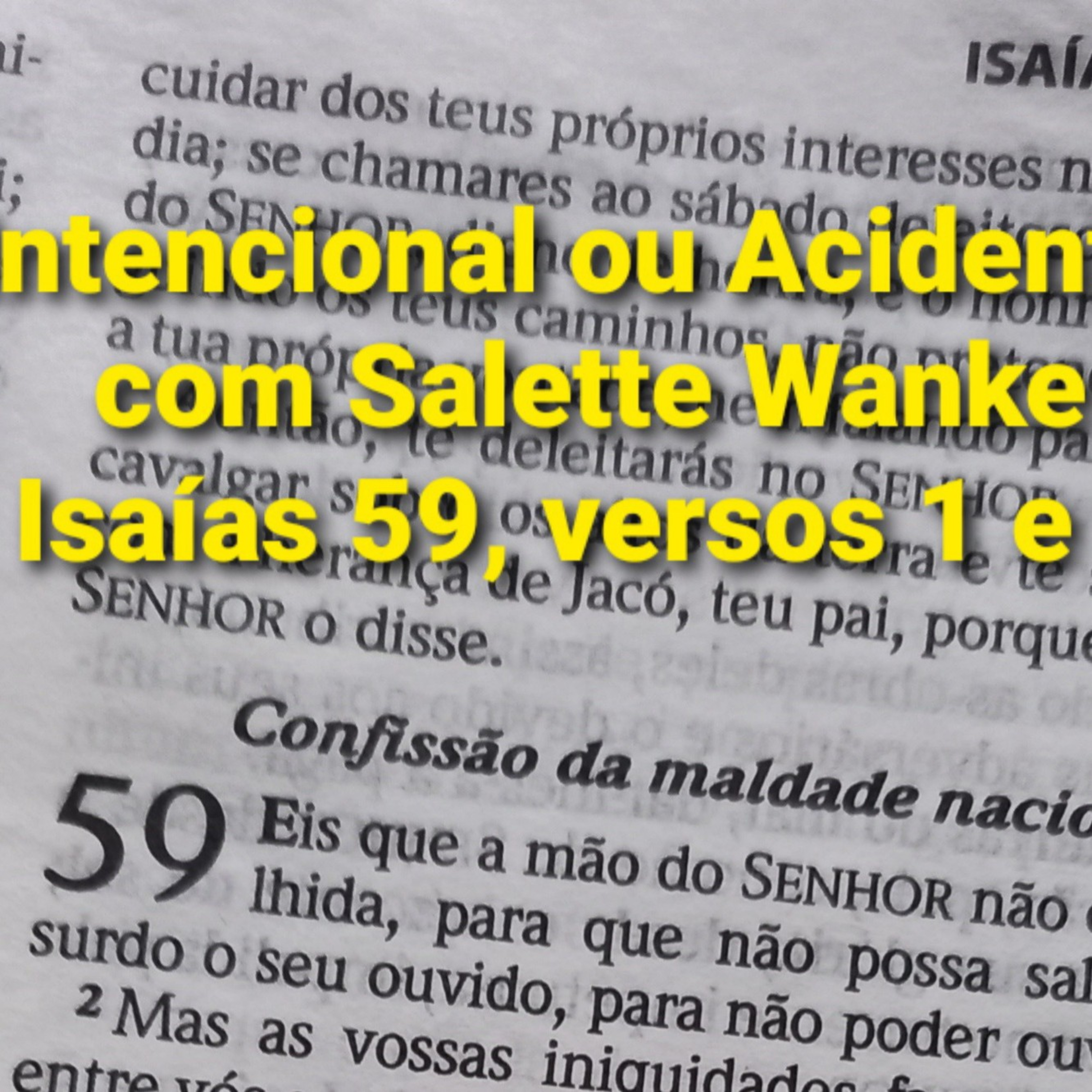 "Intencional ou Acidental"               Tempo22Jan2022 episode artwork