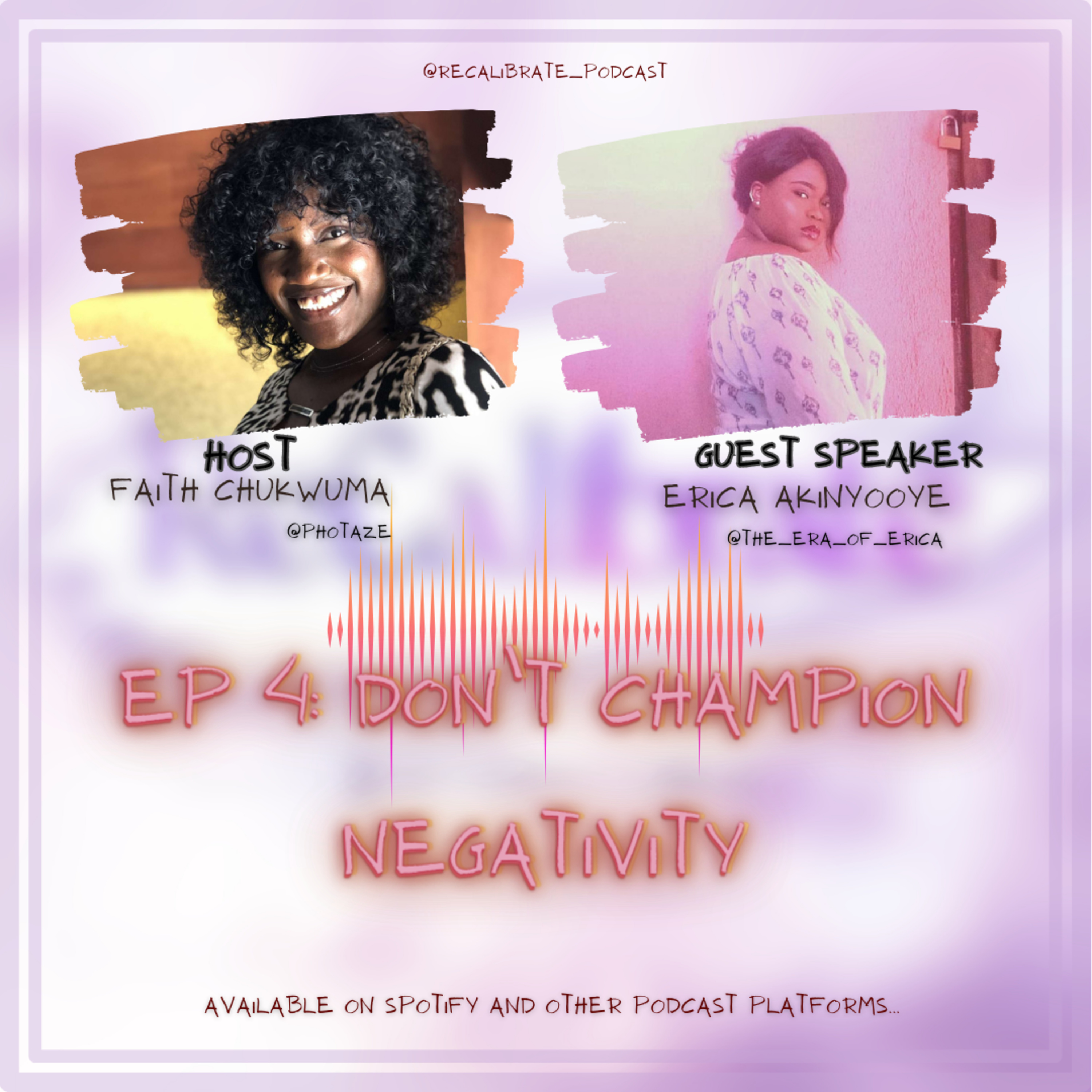 Don't Champion Negativity! episode artwork