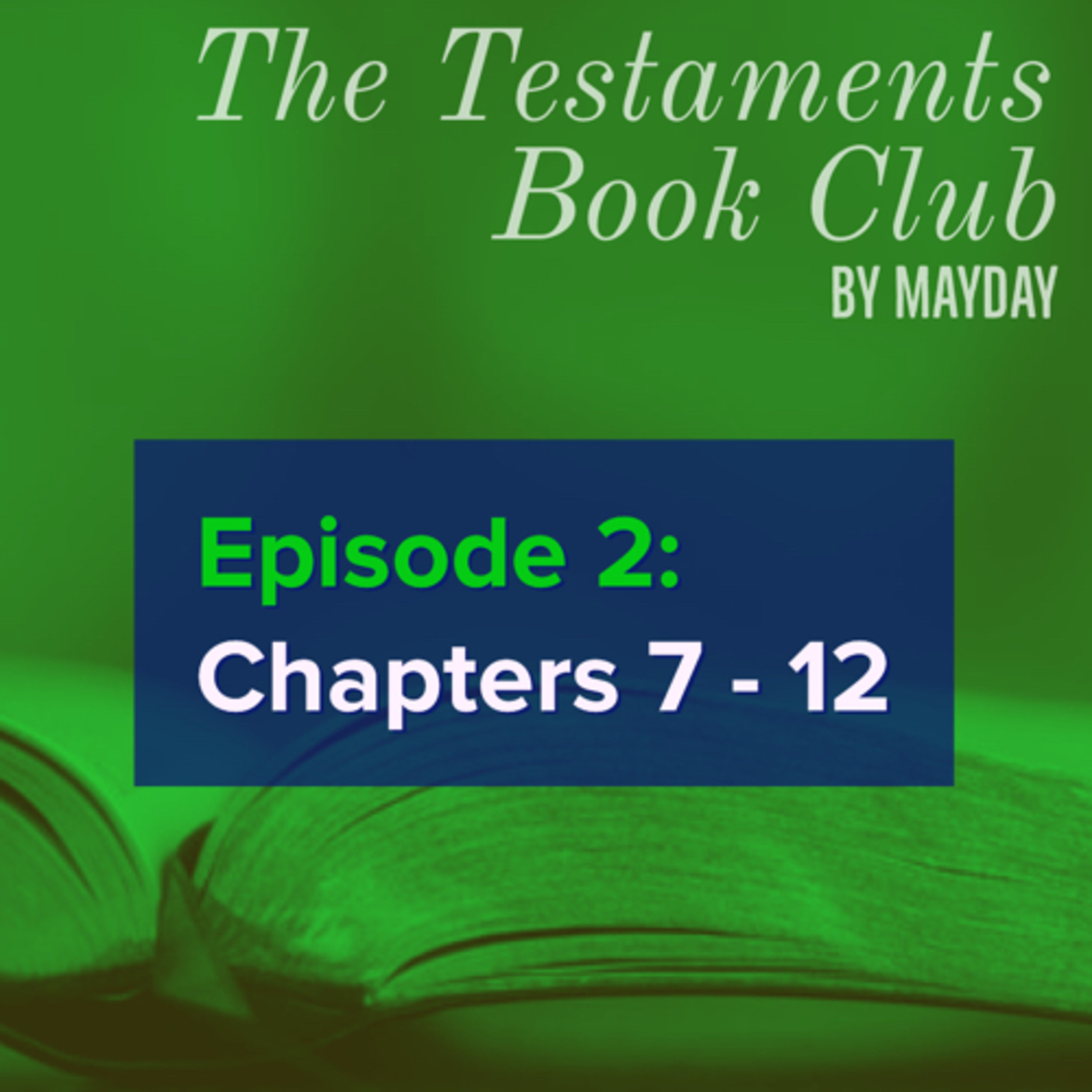 The Testaments Book Club: Ch 7 - 12