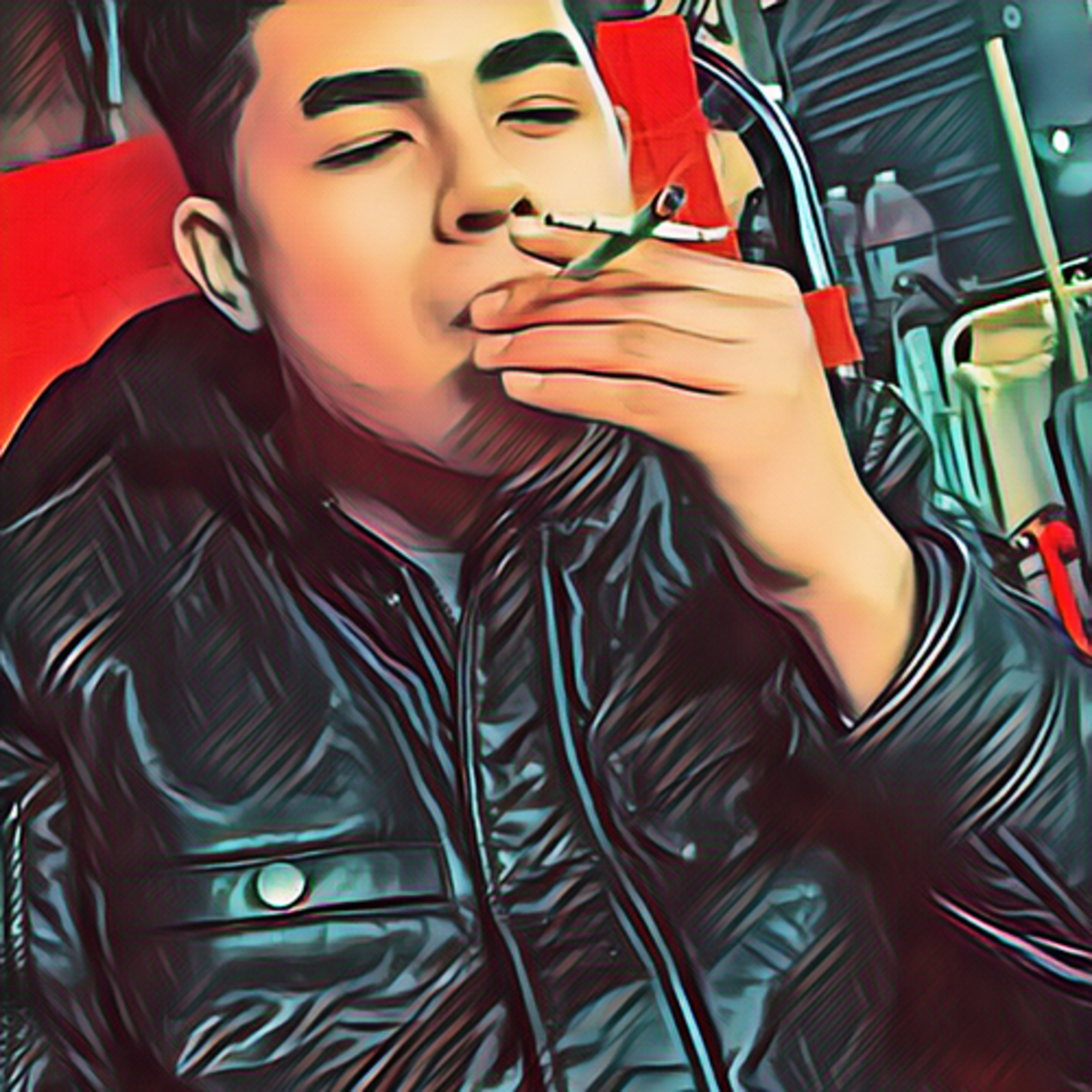 A Smoke Outside the Party #1