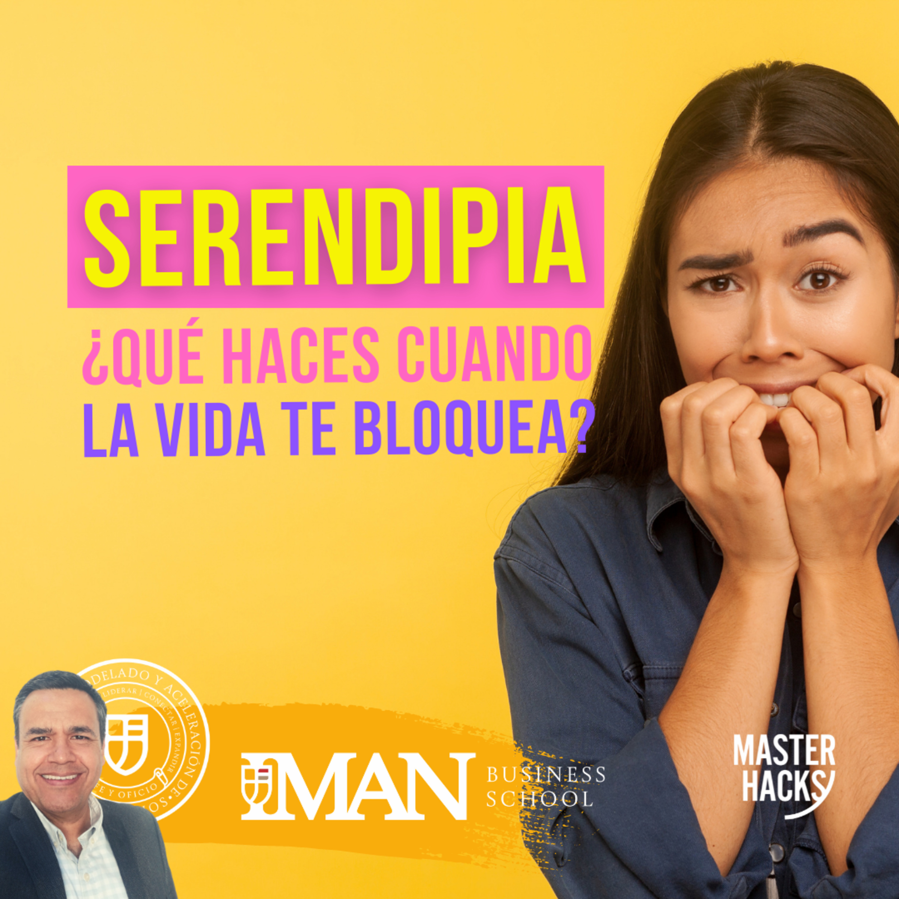 ¿Qué haces cuando la vida te bloquea? abraza la serendipia. episode artwork