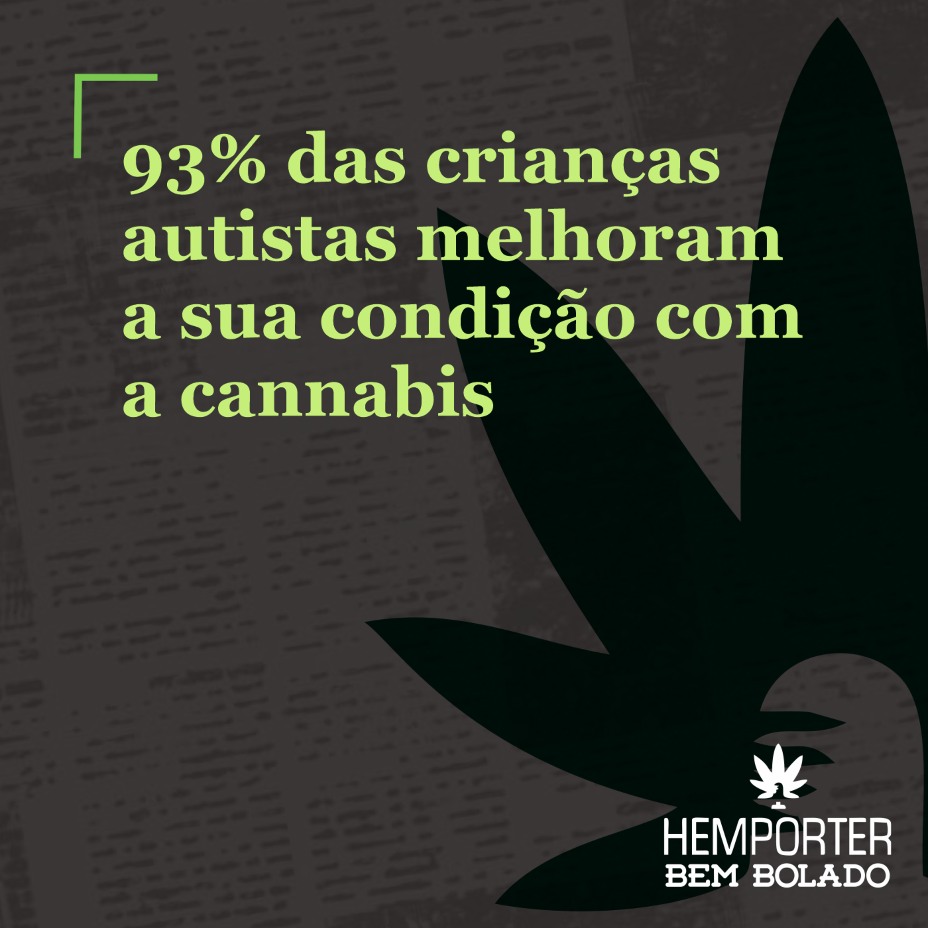 93% das crianças autistas melhoram a sua condição com a cannabis episode artwork