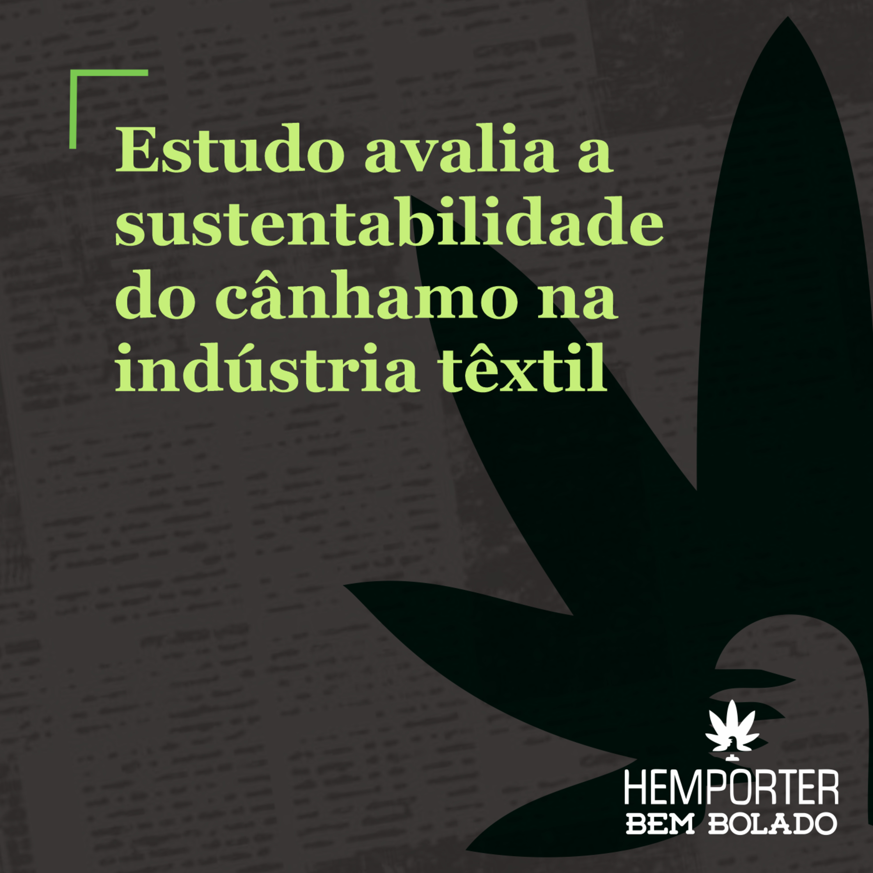 Estudo avalia sustentabilidade do cânhamo na indústria têxtil episode artwork