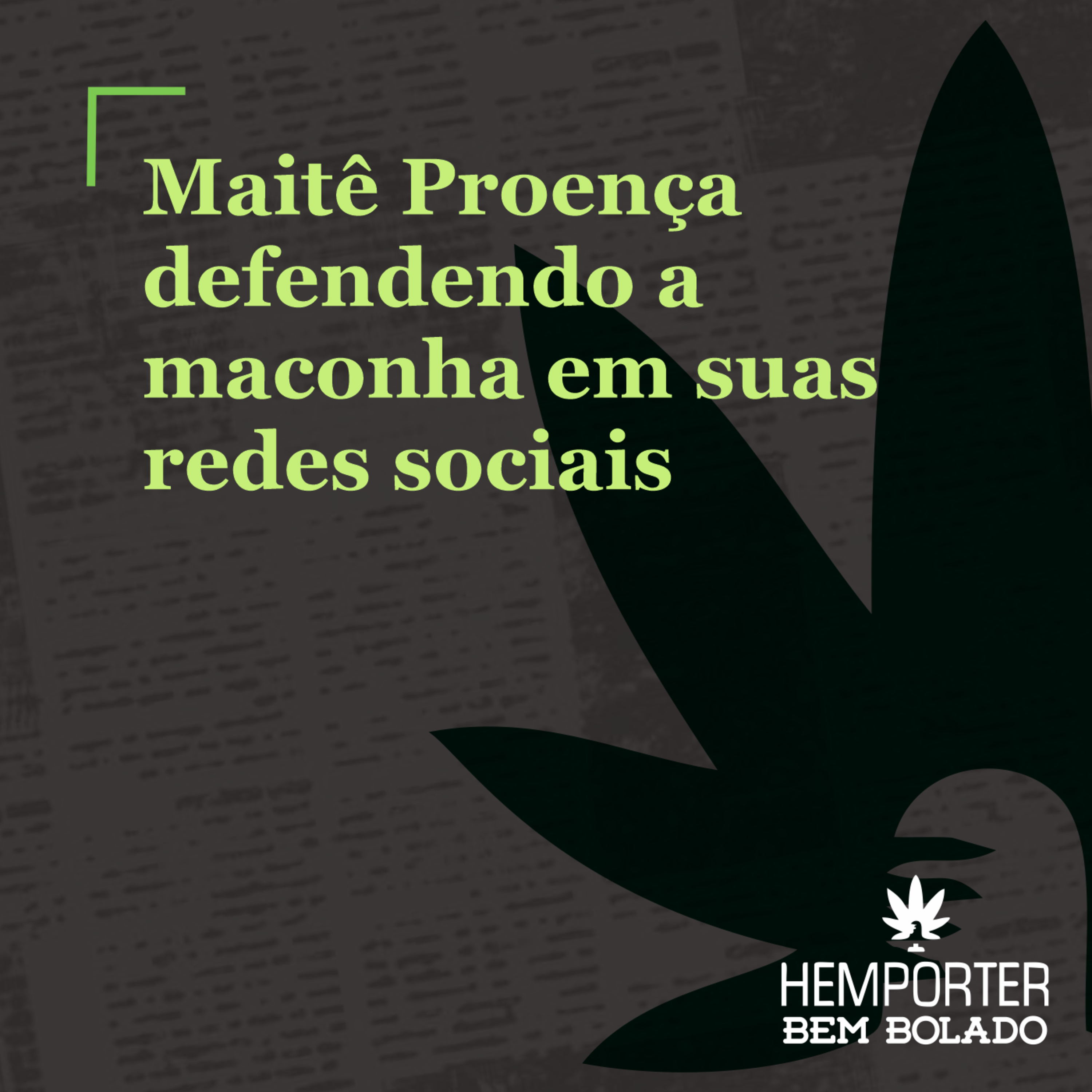 Maitê Proença defende maconha em suas redes sociais episode artwork