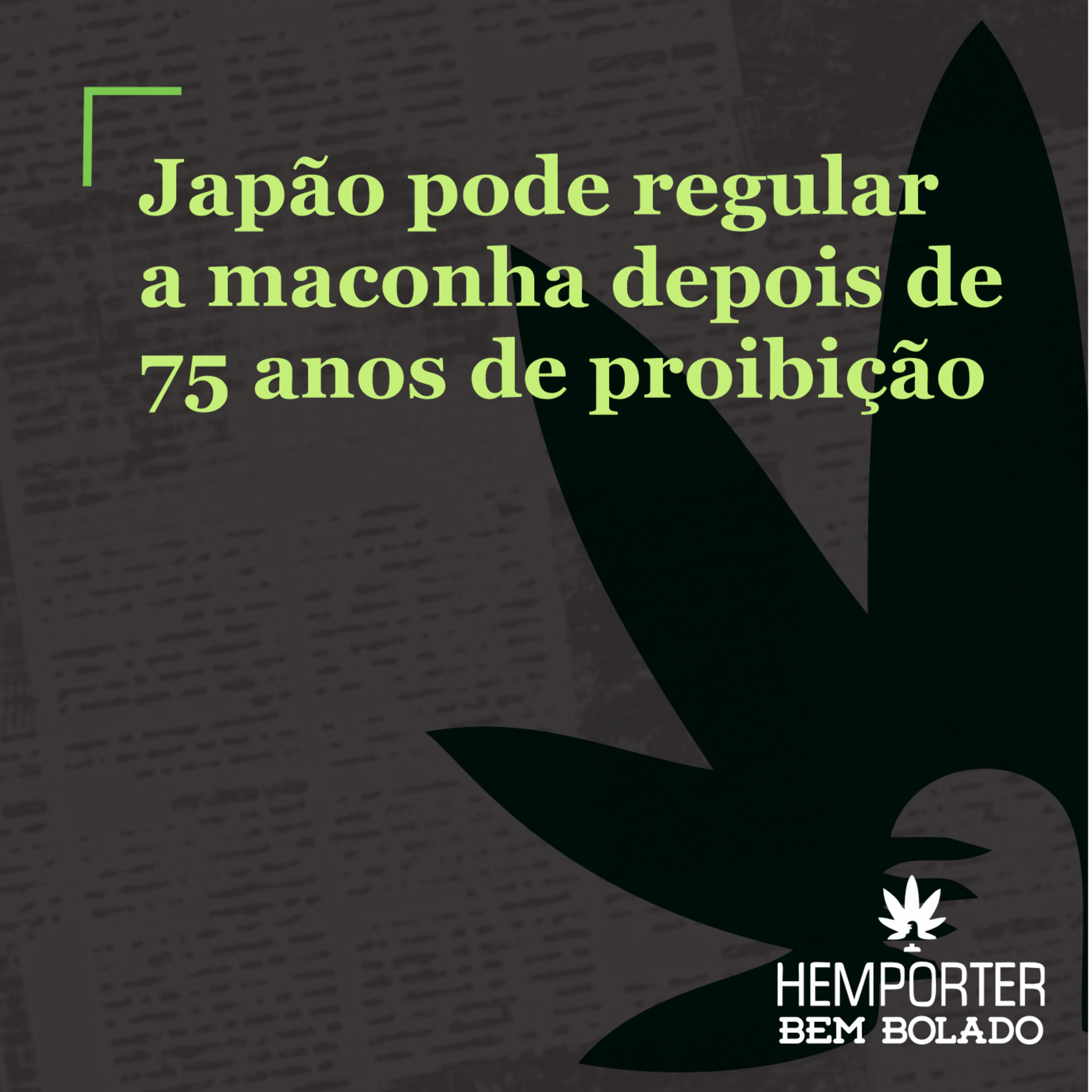 Japão pode regular a maconha depois de 75 anos de proibição episode artwork