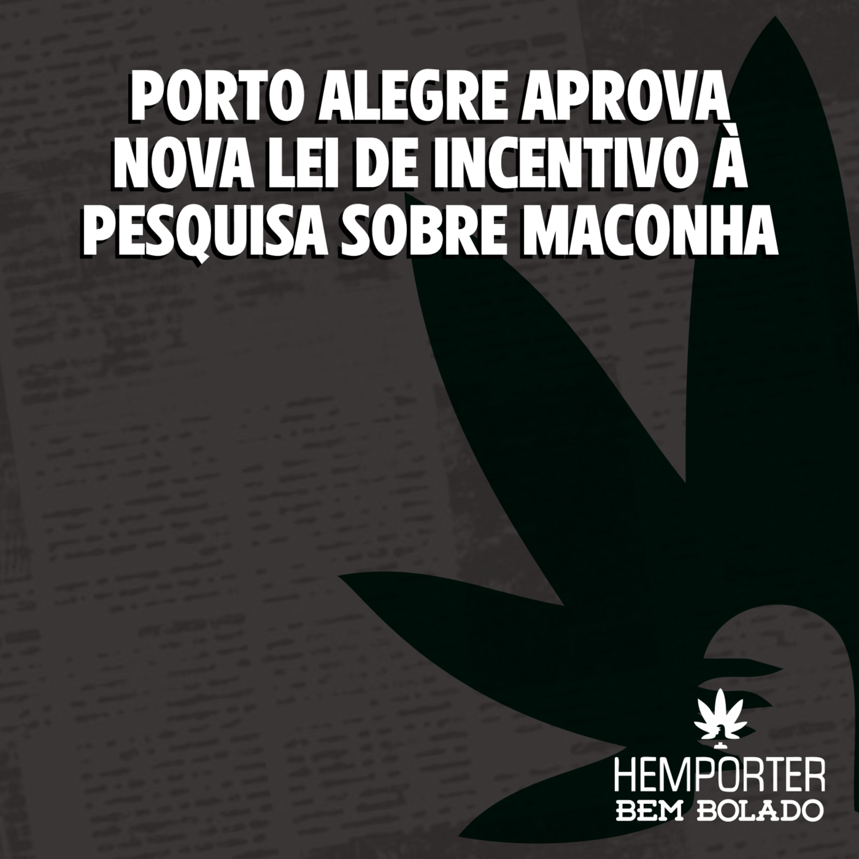 Porto Alegre aprova nova lei de incentivo à pesquisa sobre maconha episode artwork