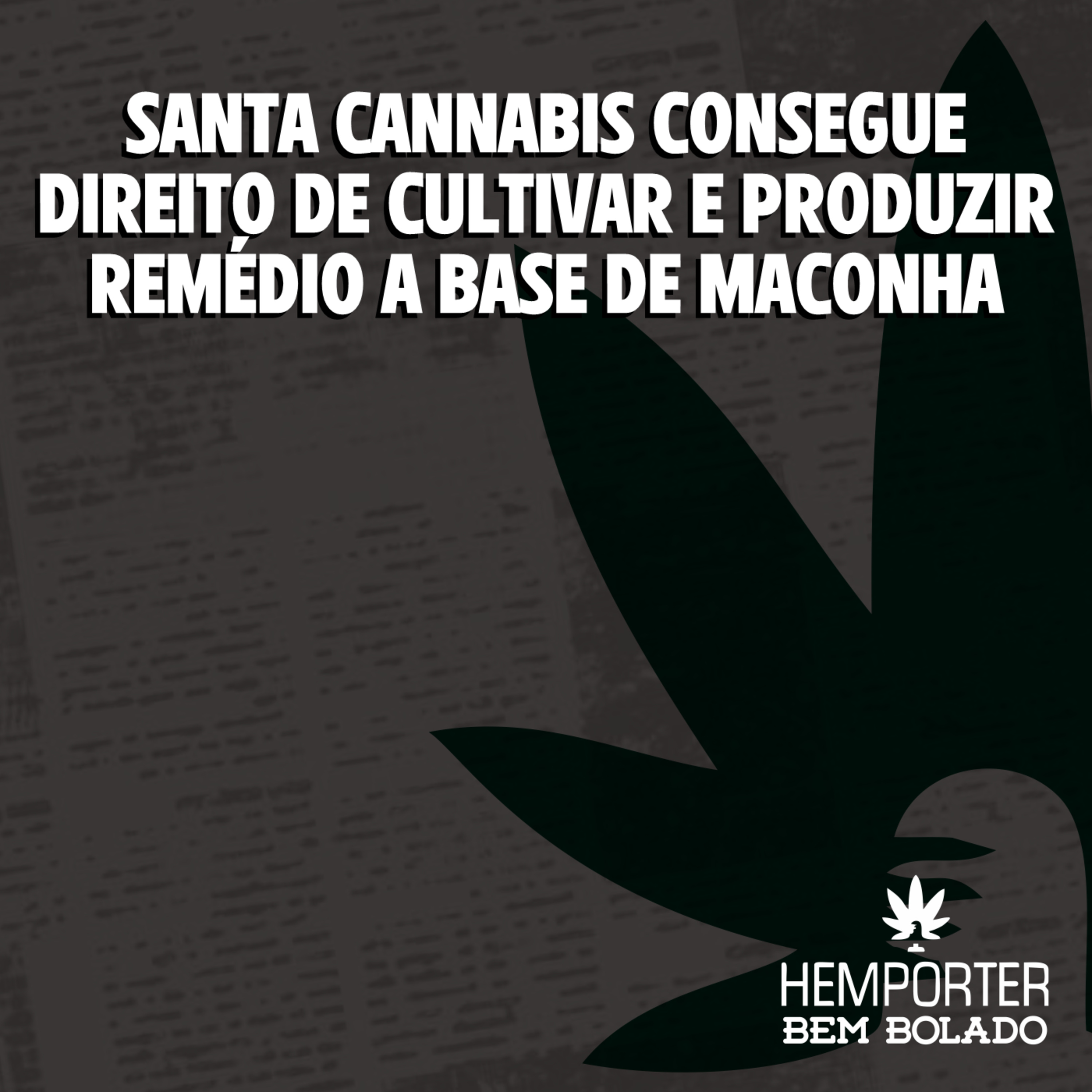 Santa Cannabis consegue direito de cultivar e produzir remédio a base de maconha episode artwork