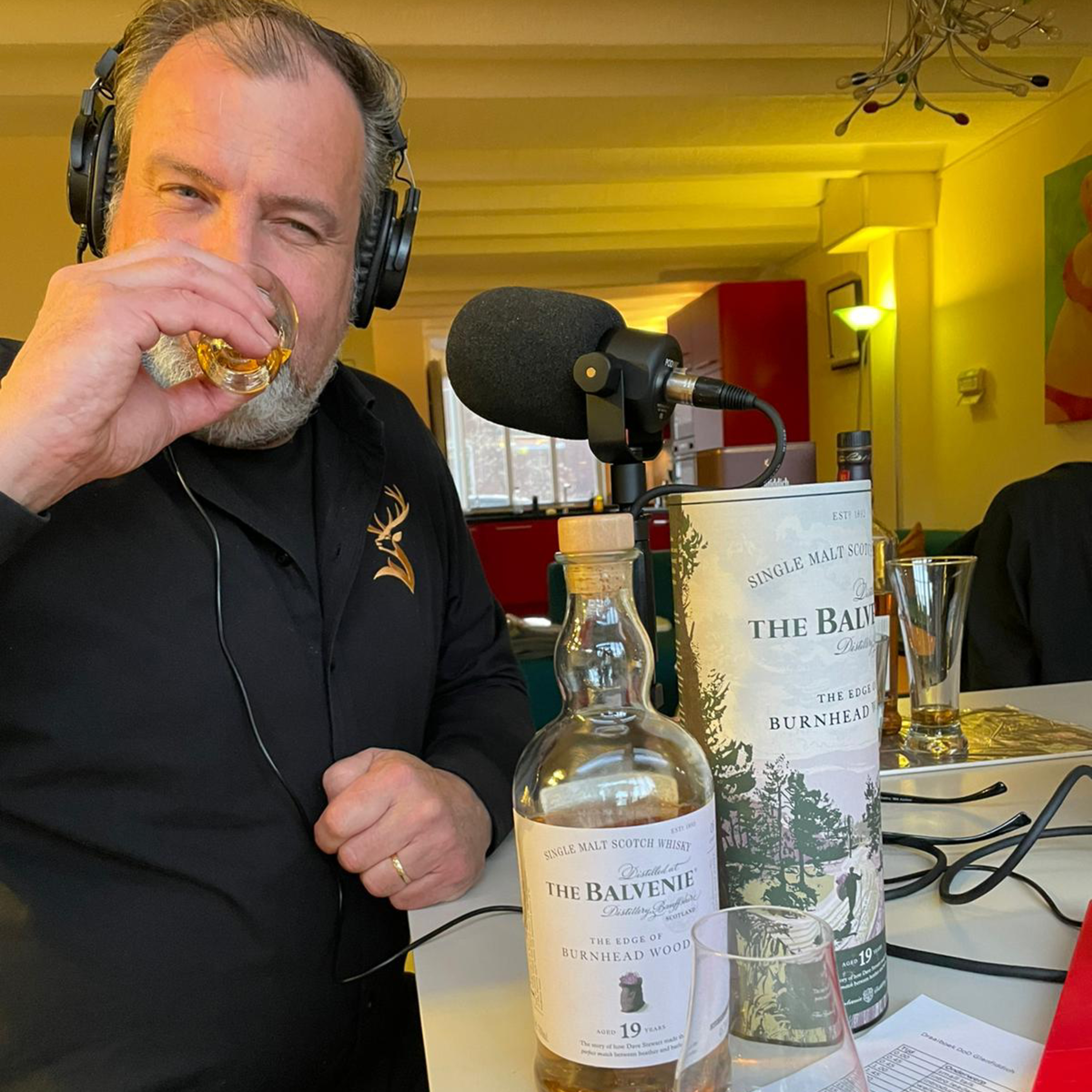 Drop Or Dram afl.4 Glenfiddich ambassadeur Tony van Rooijen live aan onze keukentafel episode artwork