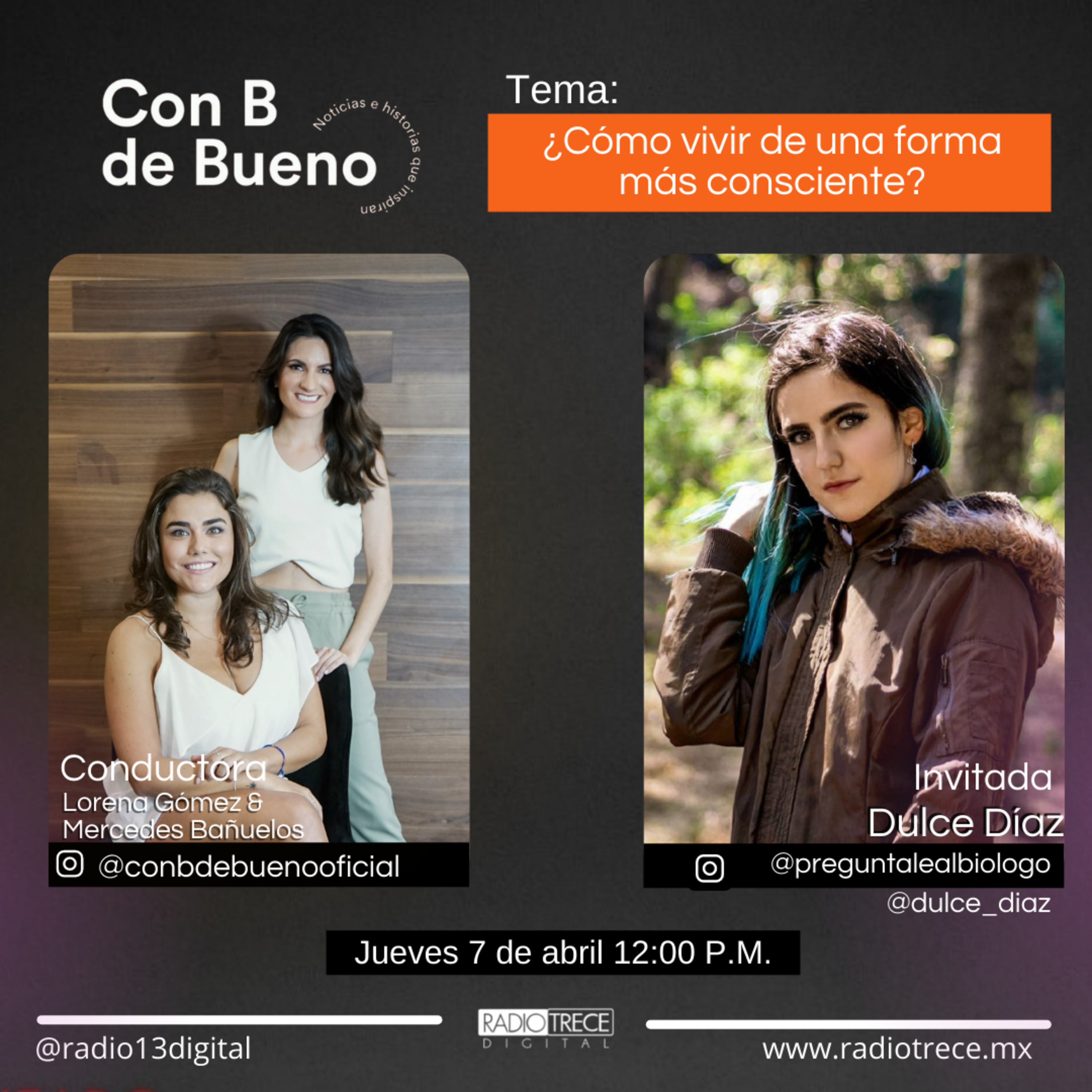 Con B de Bueno: ¿Cómo vivir de una forma más consciente? episode artwork