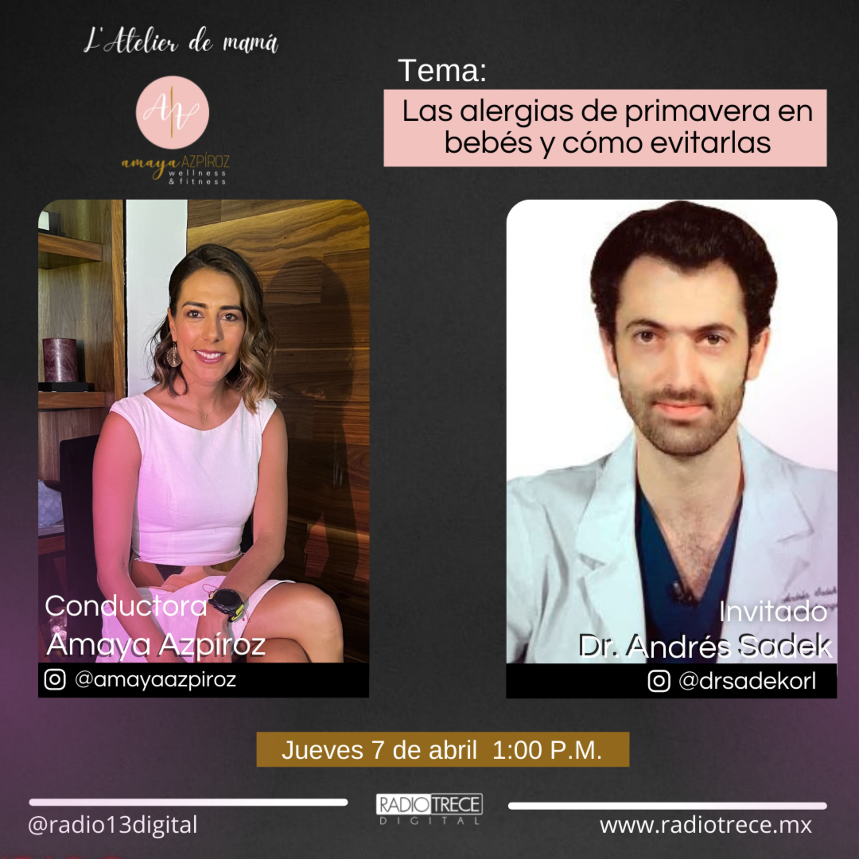 L’Atelier de mamá: Las alergias de primavera en bebés y cómo evitarlas episode artwork