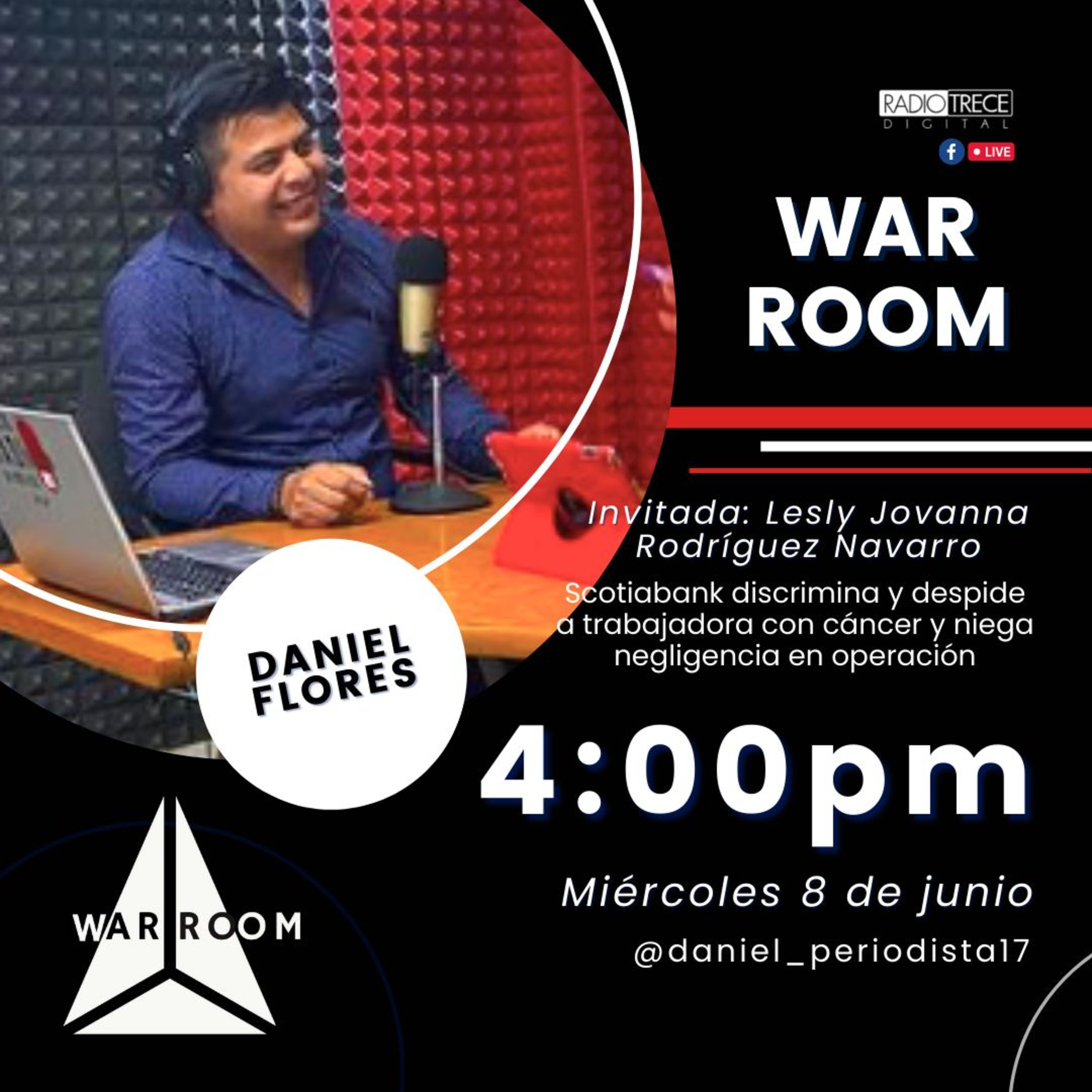 War Room: Scotiabank discrimina y despide a trabajadora con cáncer y niega negligencia en operación episode artwork