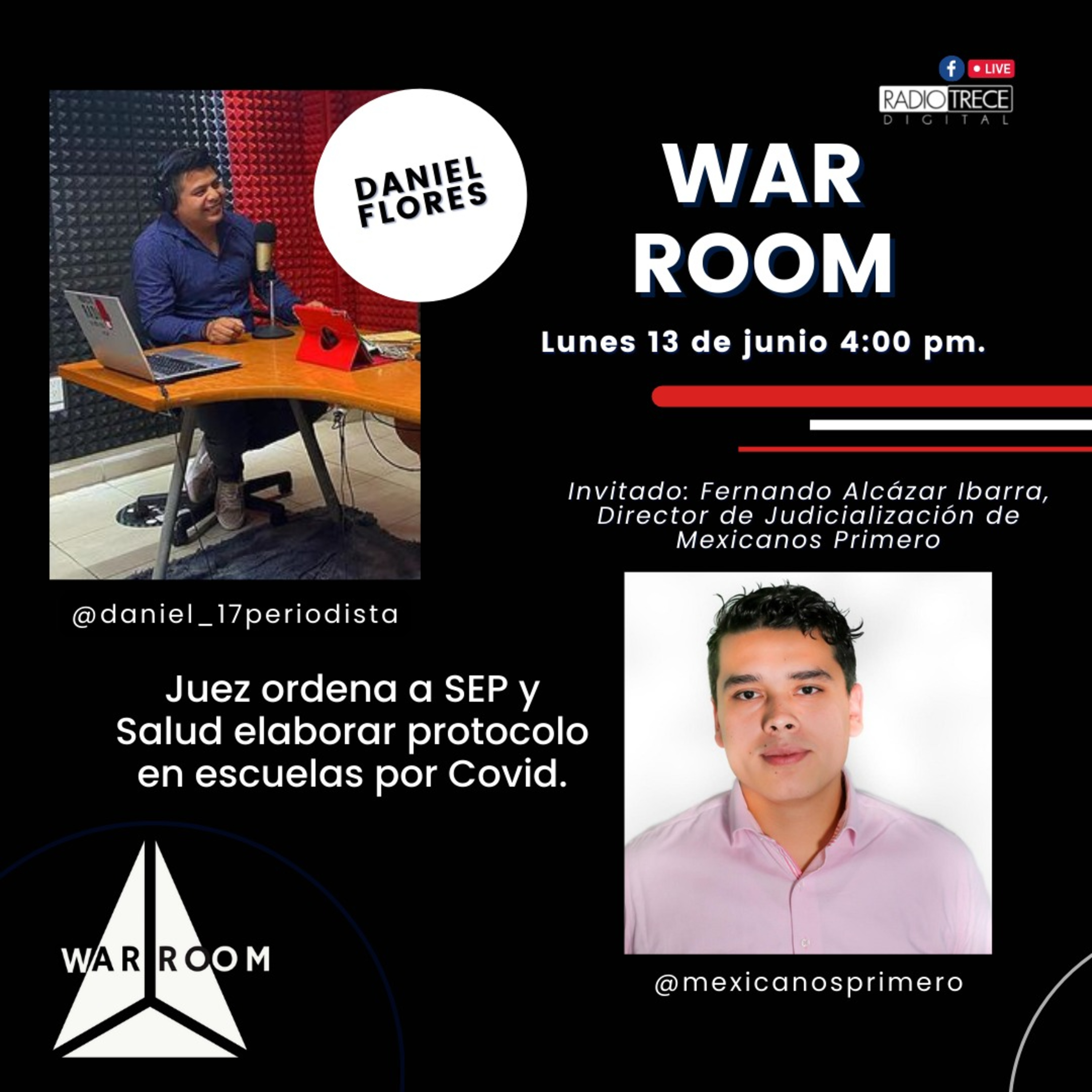 War Room: Juez ordena a SEP y Salud elaborar protocolo en escuelas por Covid. episode artwork