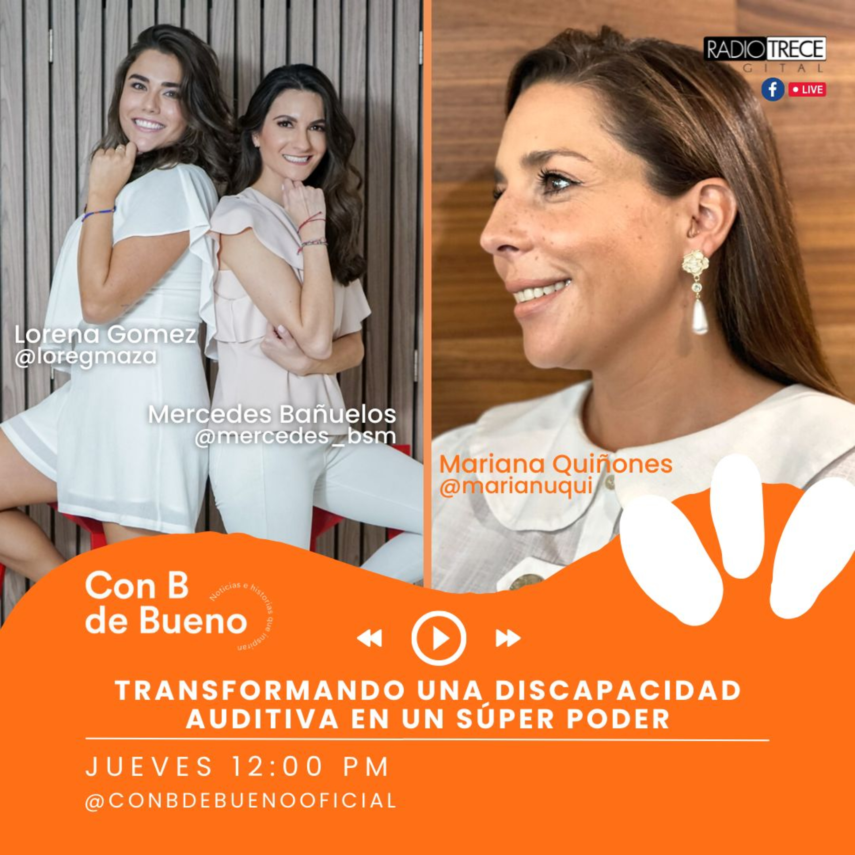 Con B de Bueno: Transformado una discapacidad auditiva en un súper poder. episode artwork