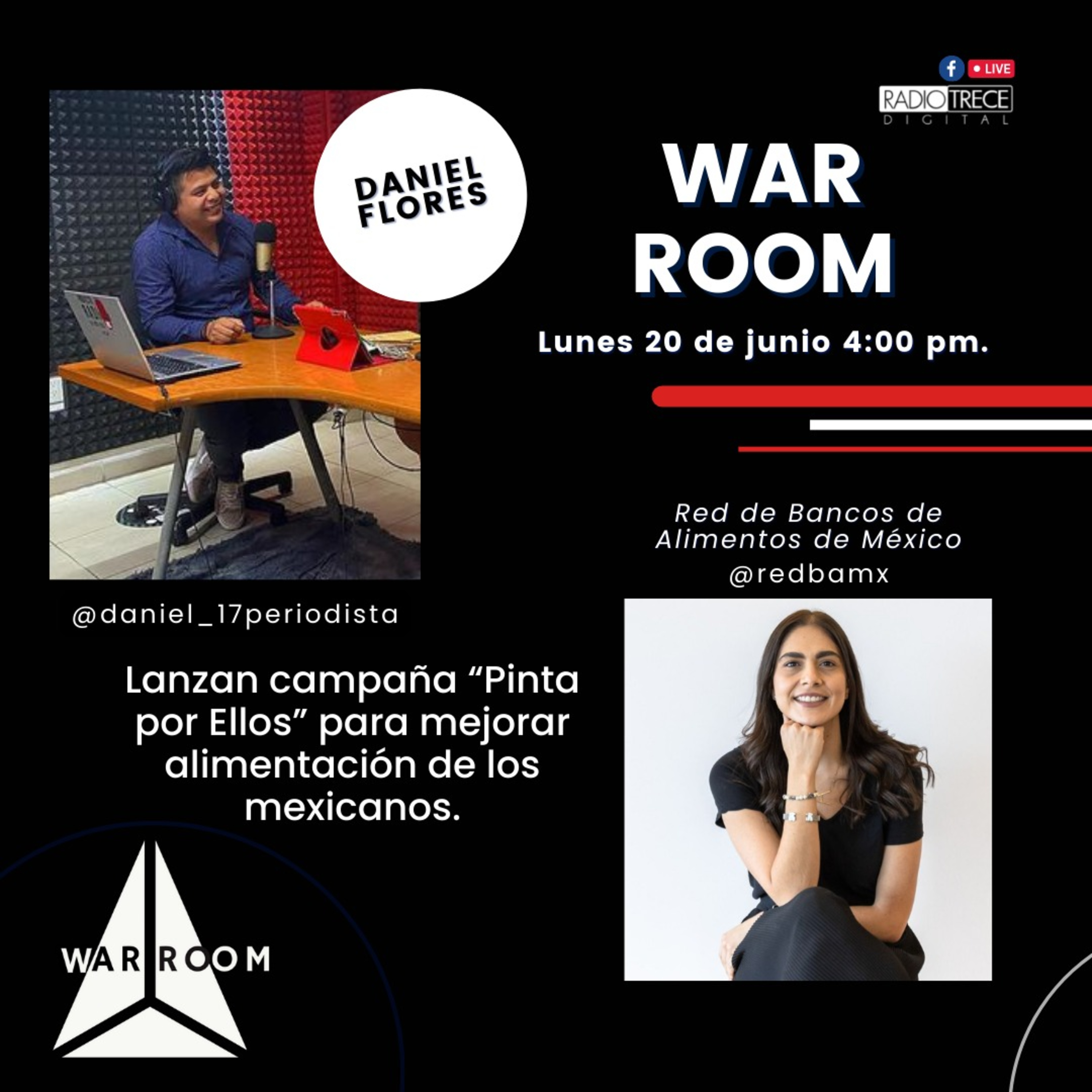 War Room: Lanzan campaña "pinta por ellos" para mejorar alimentación de los mexicanos episode artwork