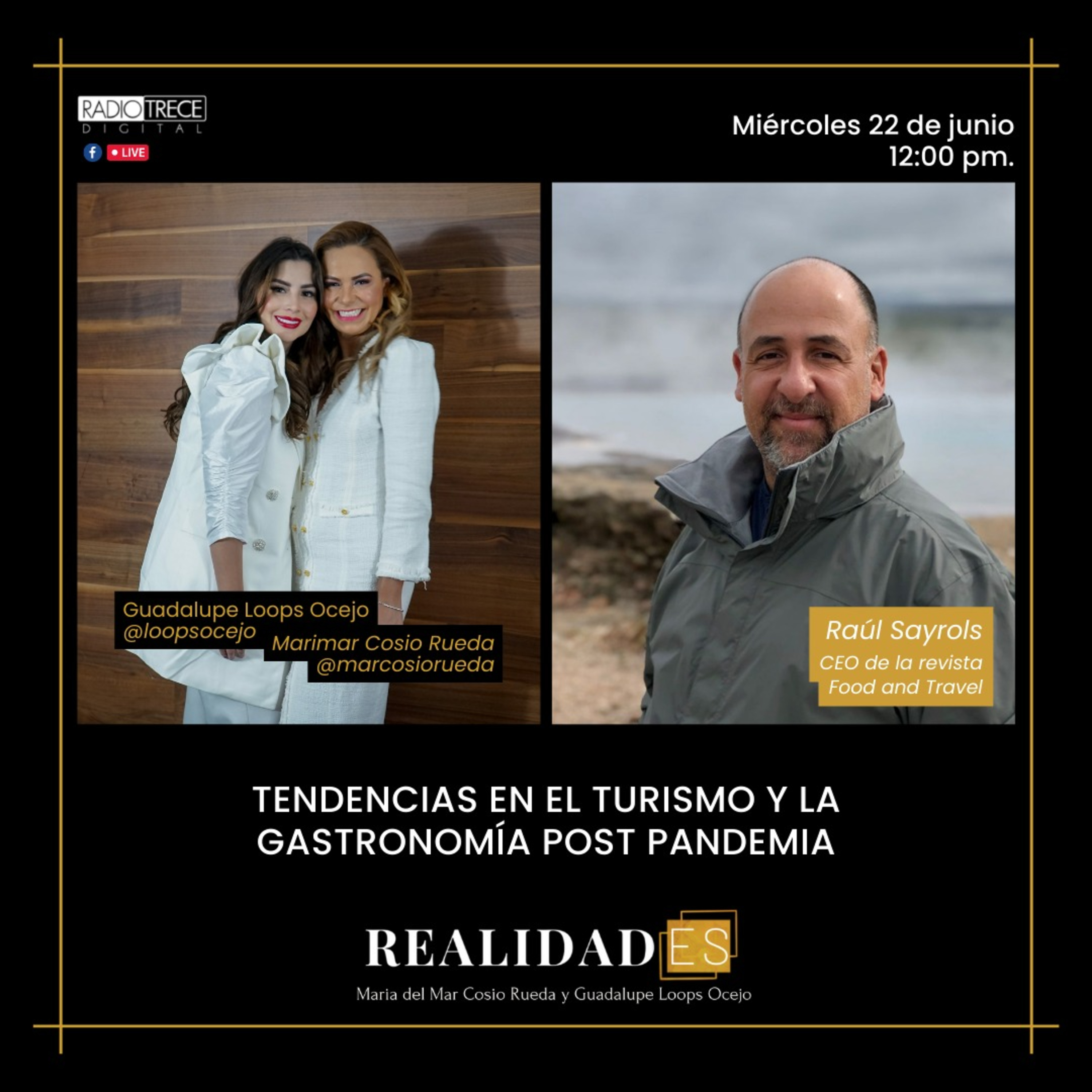 Realidad-ES: Tendencias en el turismo y la gastronomía post pandemia. episode artwork