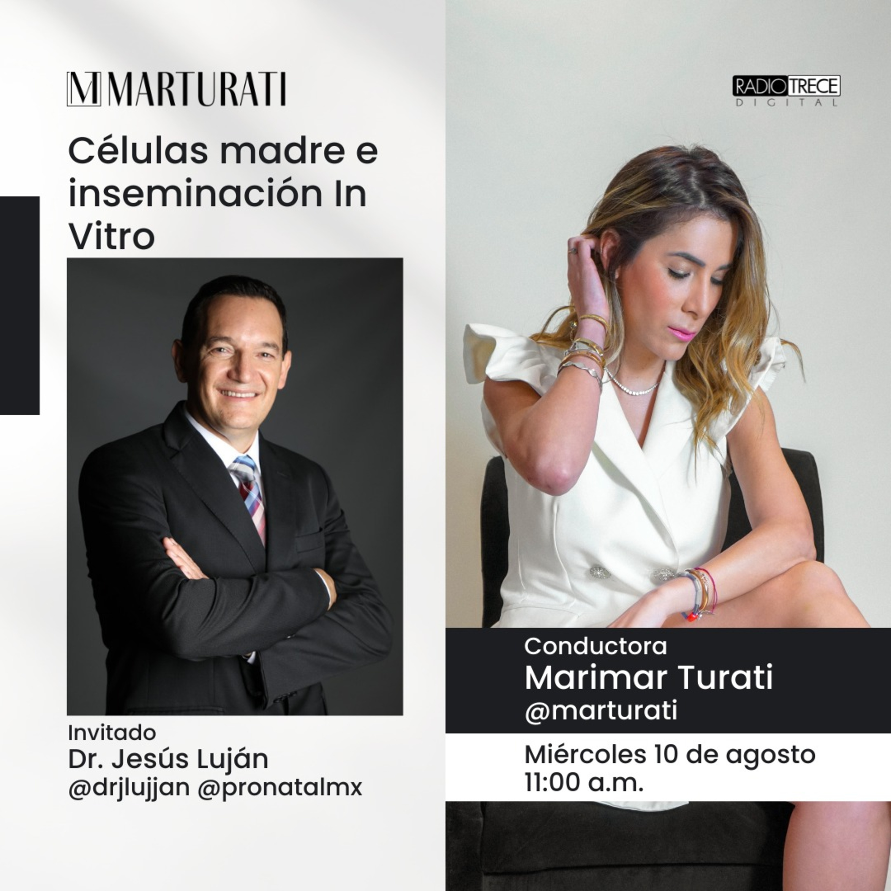 Pláticas con la Turati: Células madre e inseminación In Vitro. episode artwork