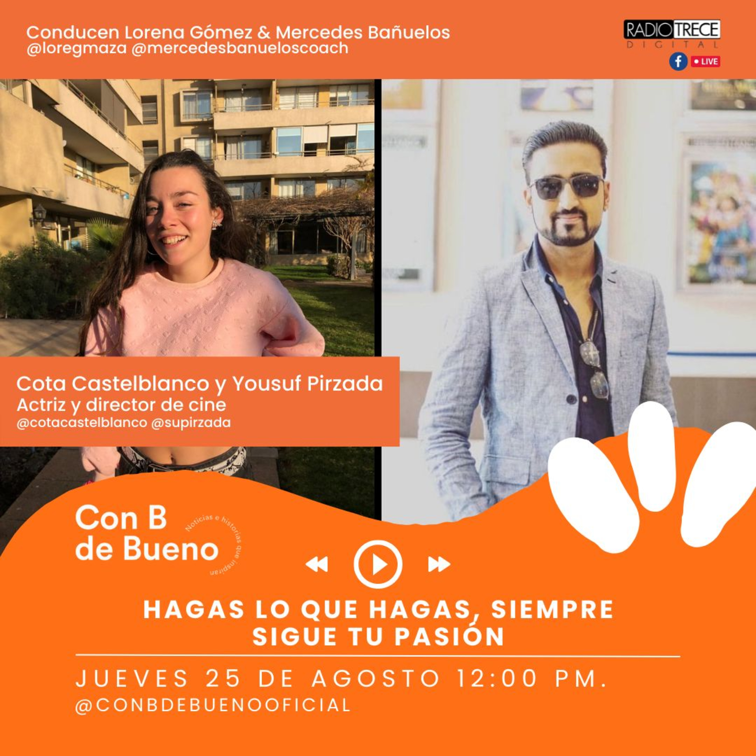 Con B de Bueno: Hagas lo que hagas, siempre sigue tu pasión. episode artwork
