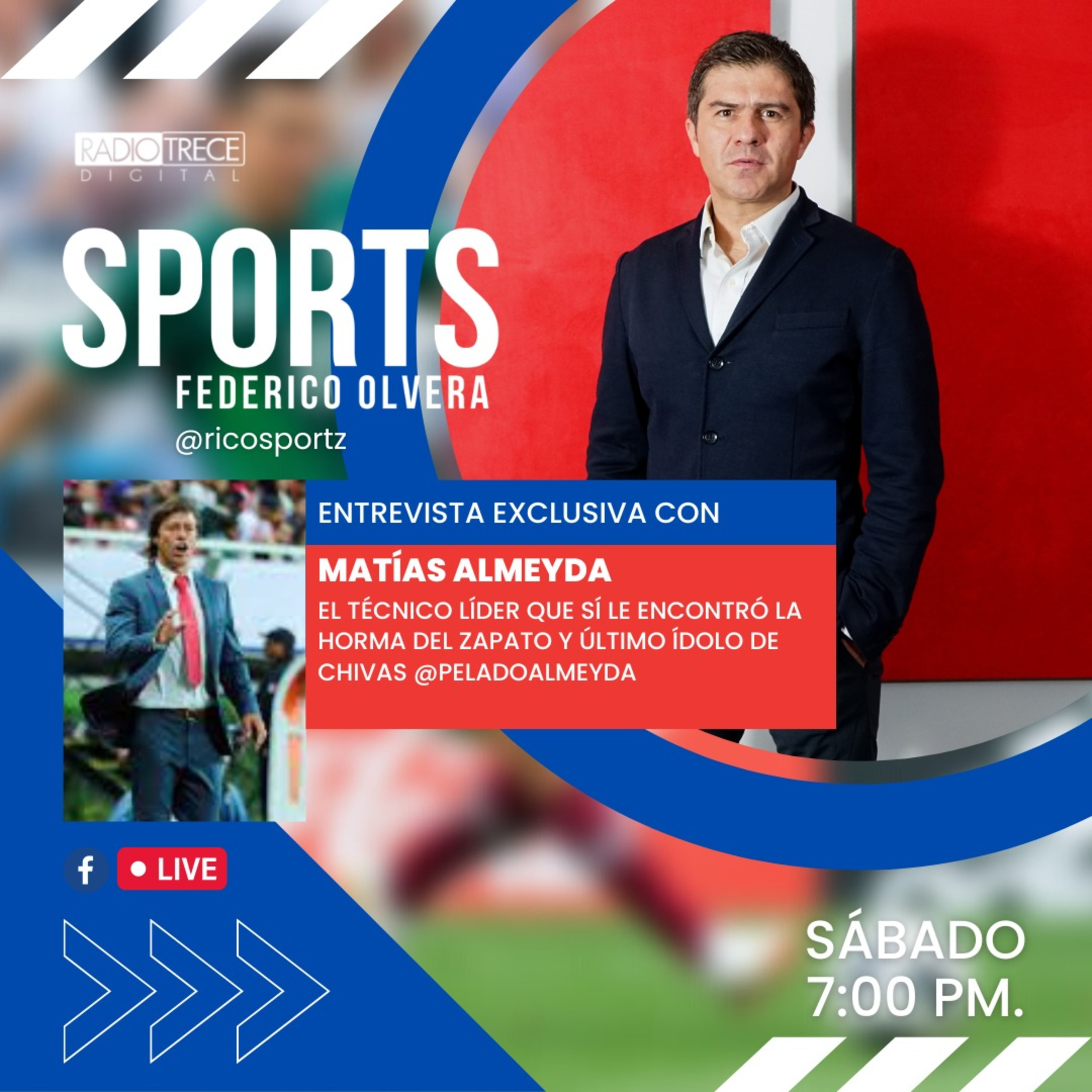 R13Sports: Matías Almeyda, el técnico líder que sí le encontró la horma del zapato y último ídolo de Chivas. episode artwork