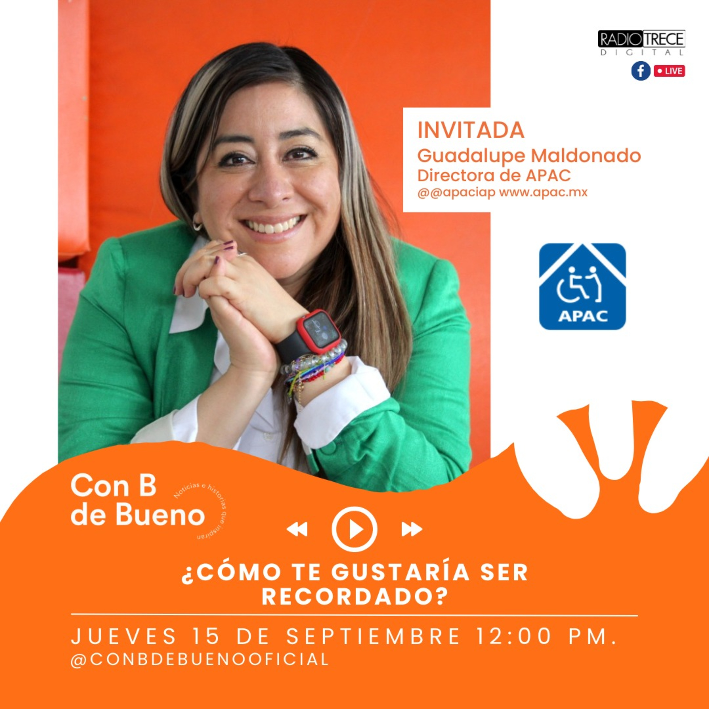 Con B de Bueno: ¿Cómo te gustaría ser recordado? episode artwork