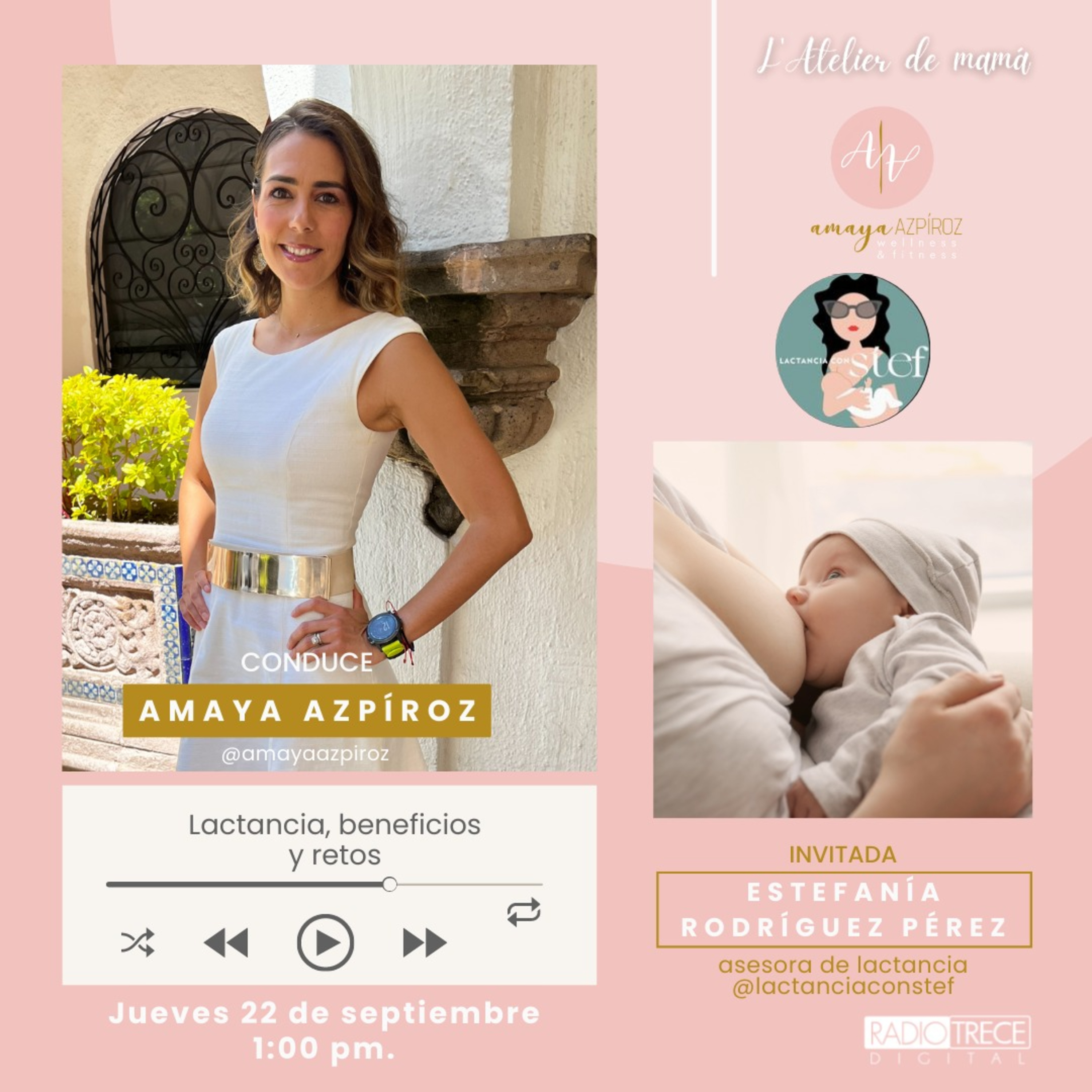 L'Atelier de mamá: Lactancia , benéficos y retos. episode artwork