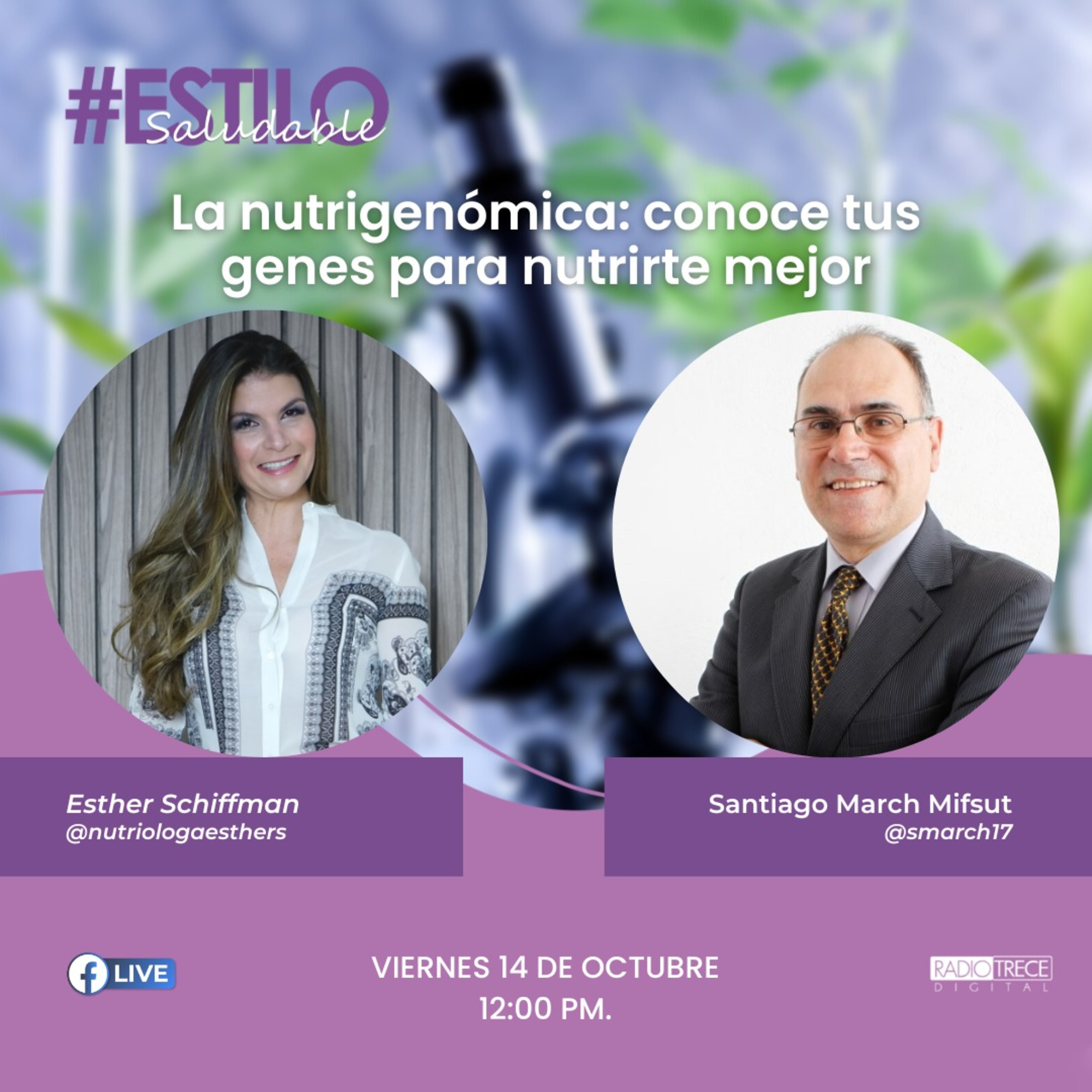 Estilo Saludable: La nutrigenómica: conoce tus genes para nutrirte mejor. episode artwork