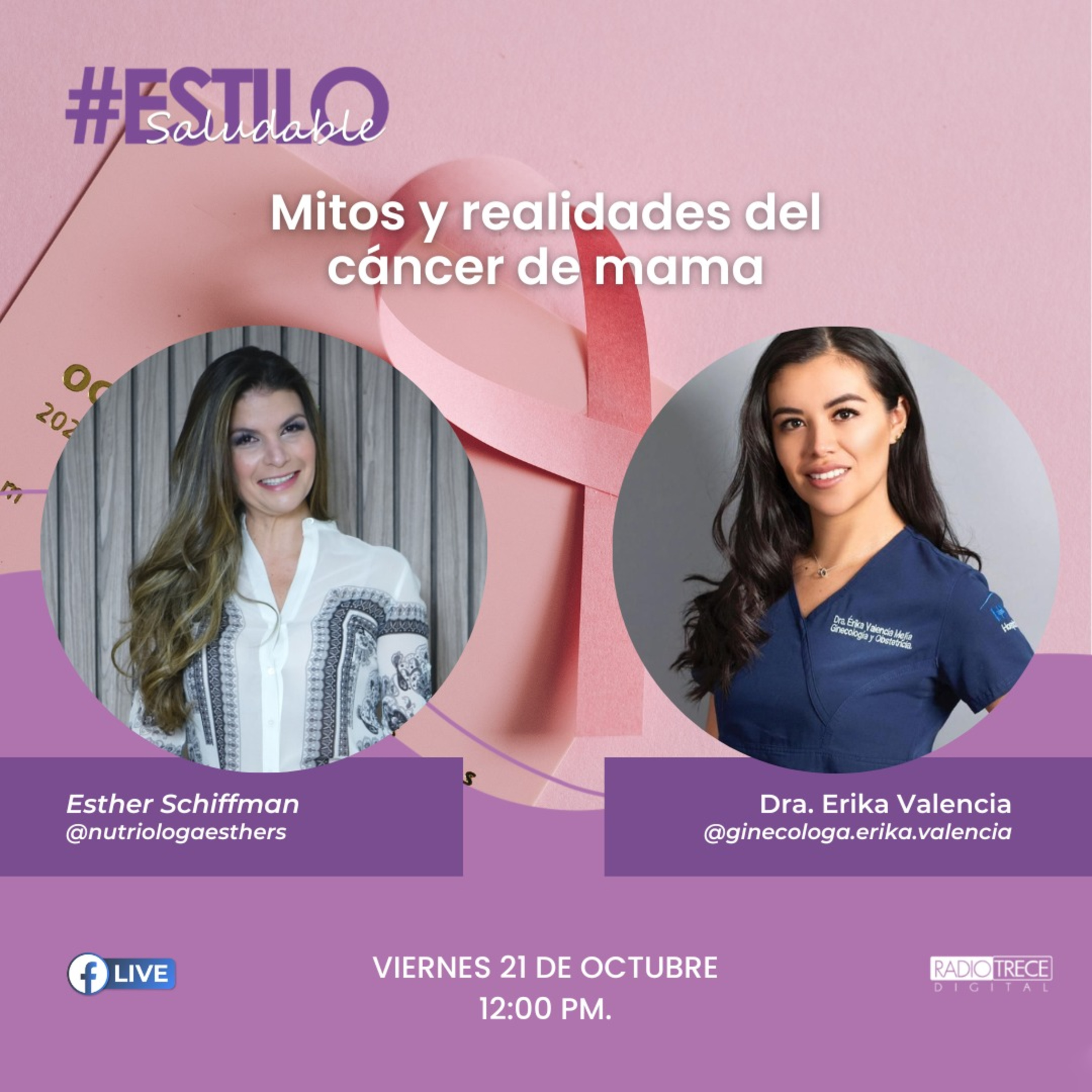 Estilo Saludable: Mitos y realidades del cáncer de mama.  episode artwork