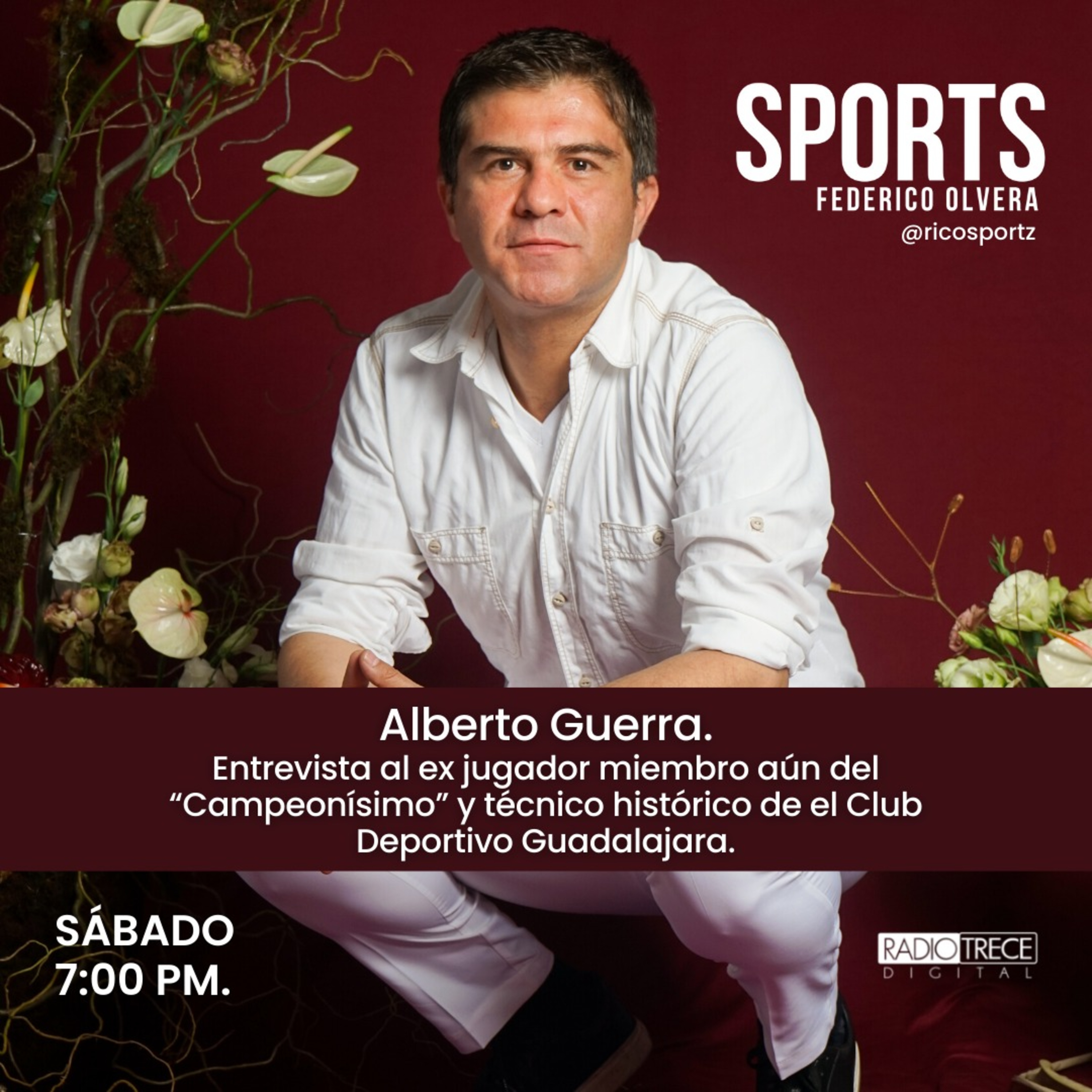 R13Sports: Alberto Guerra. Ex futbolista y Director Técnico. episode artwork