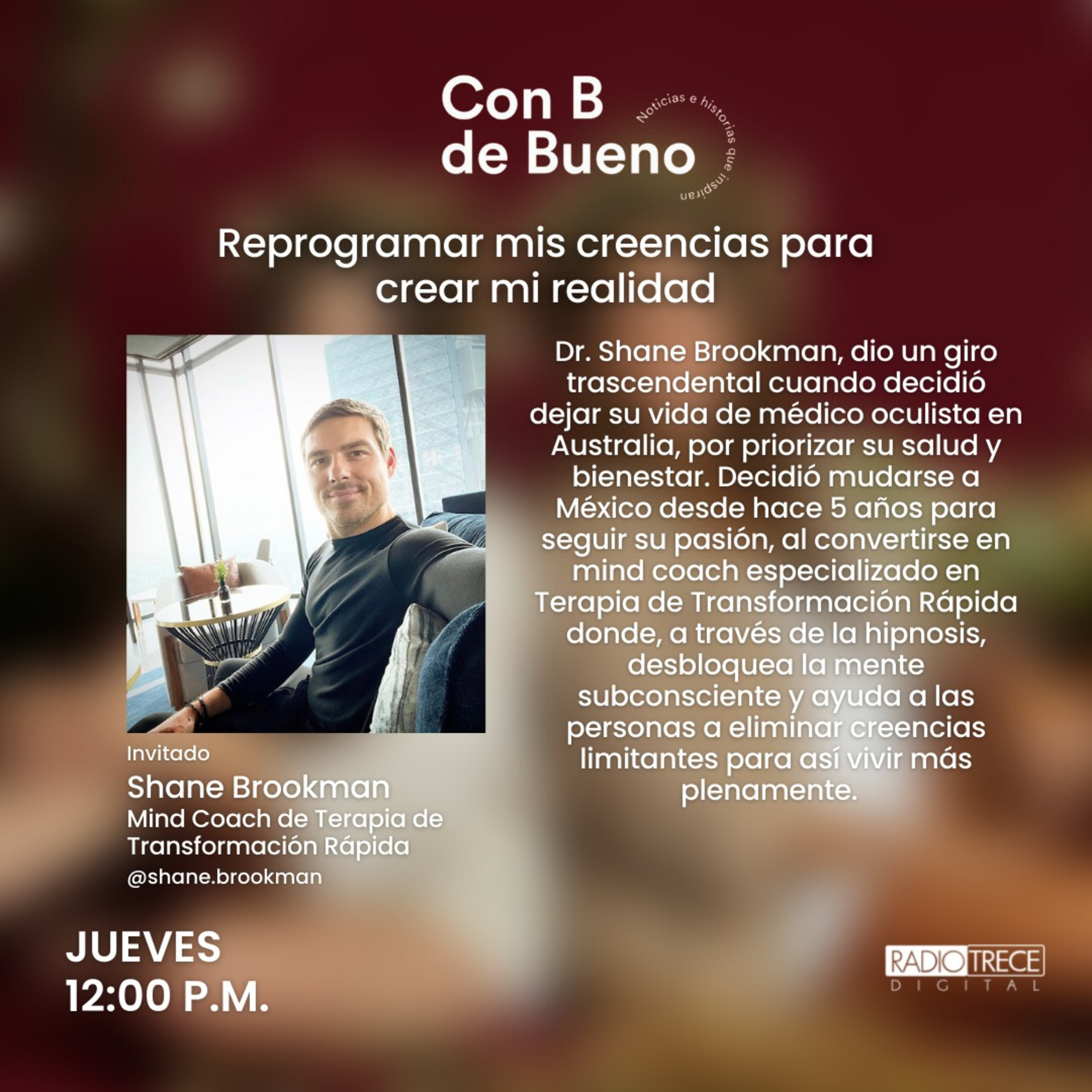 Con b de bueno: Reprogramar mis creencias para crear mi realidad episode artwork