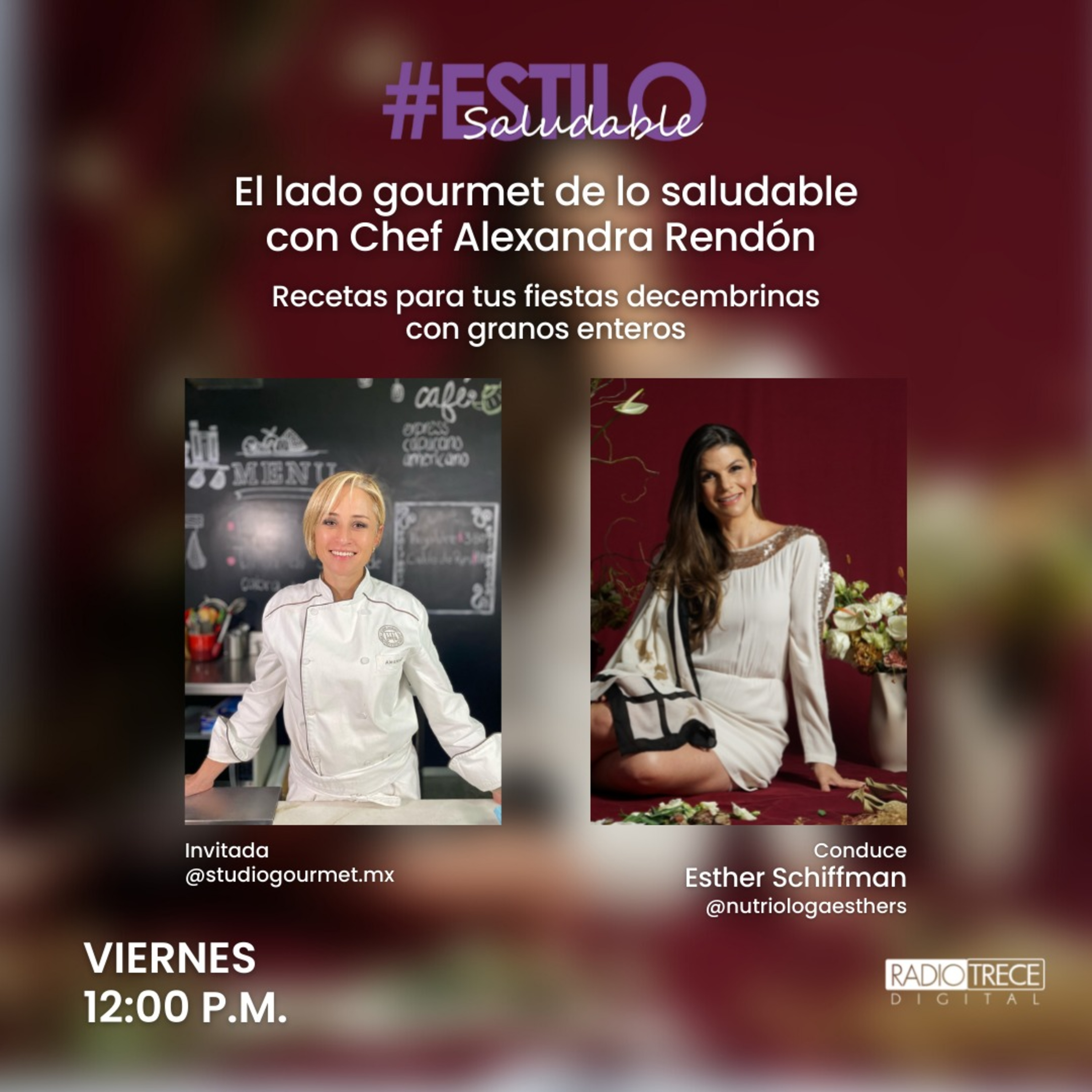 Estilo Saludable: Recetas para tus fiestas decembrinas con granos enteros episode artwork