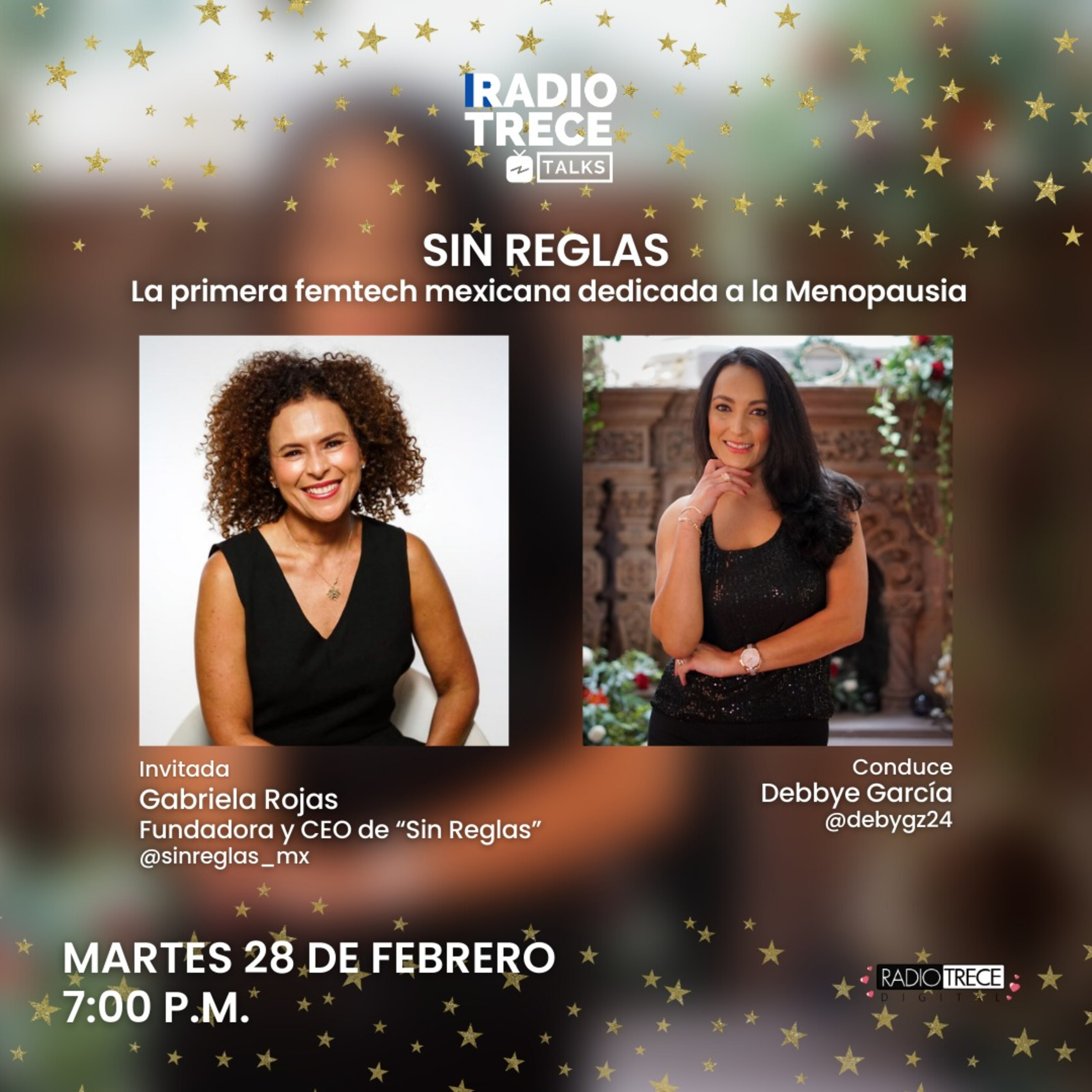 Radio13Talks: “Sin Reglas” la primera femtech mexicana dedicada a la Menopausia episode artwork