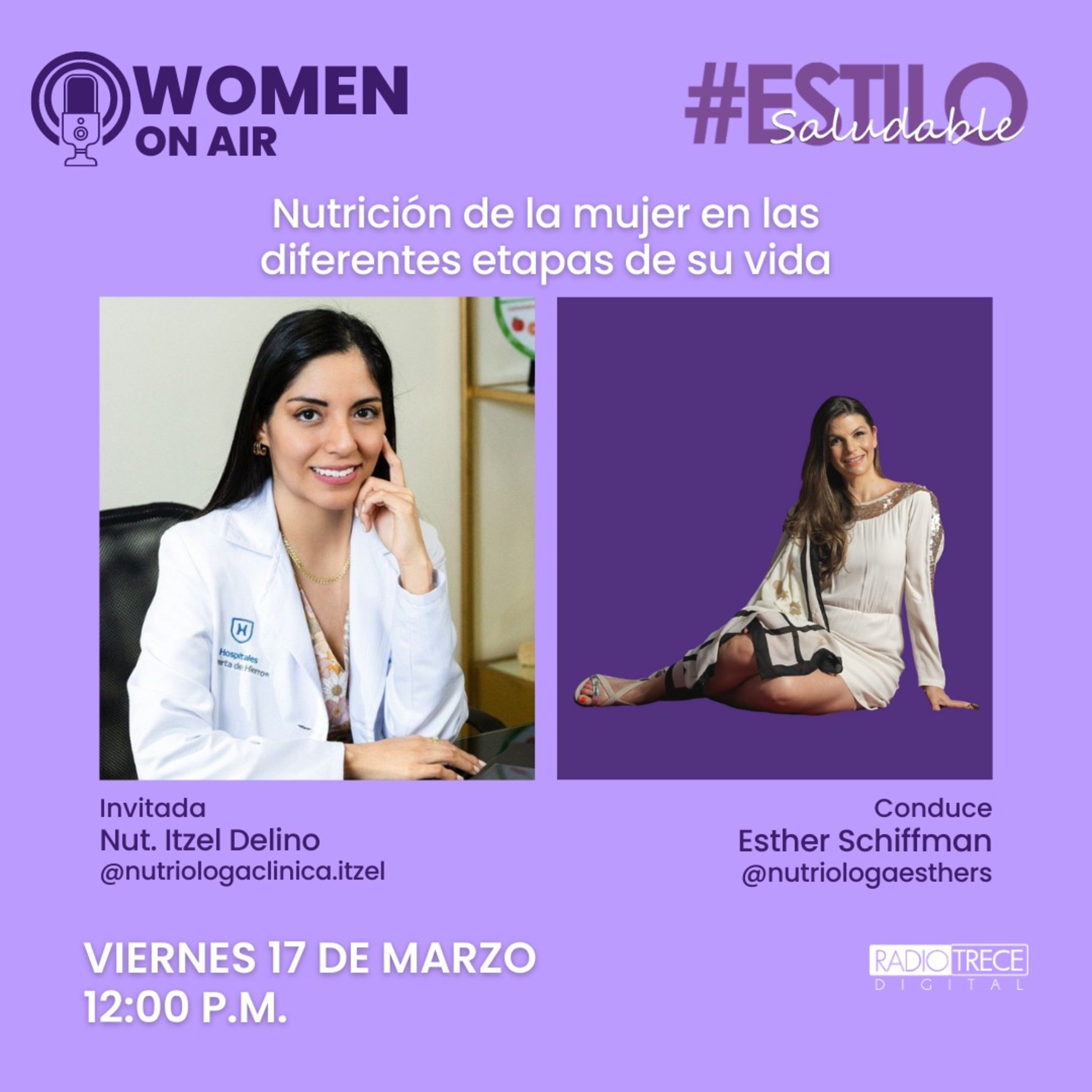 Estilo Saludable: Nutrición de la mujer en las diferentes etapas de su vida. episode artwork