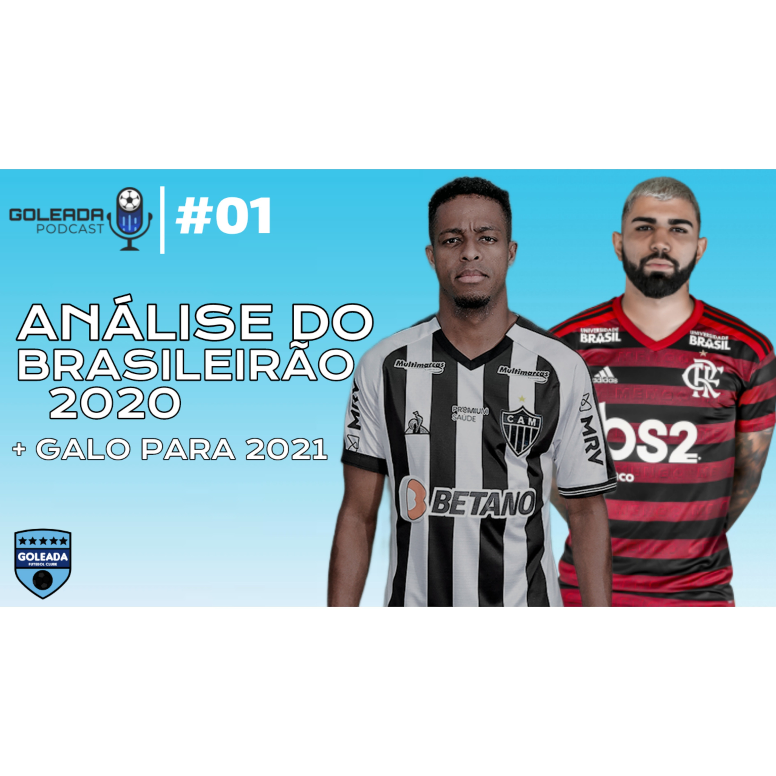 Análise do Brasileirão 2020 e como vai o Atlético-MG para 2021 | Goleada Podcast #01 ft. Rodrigo