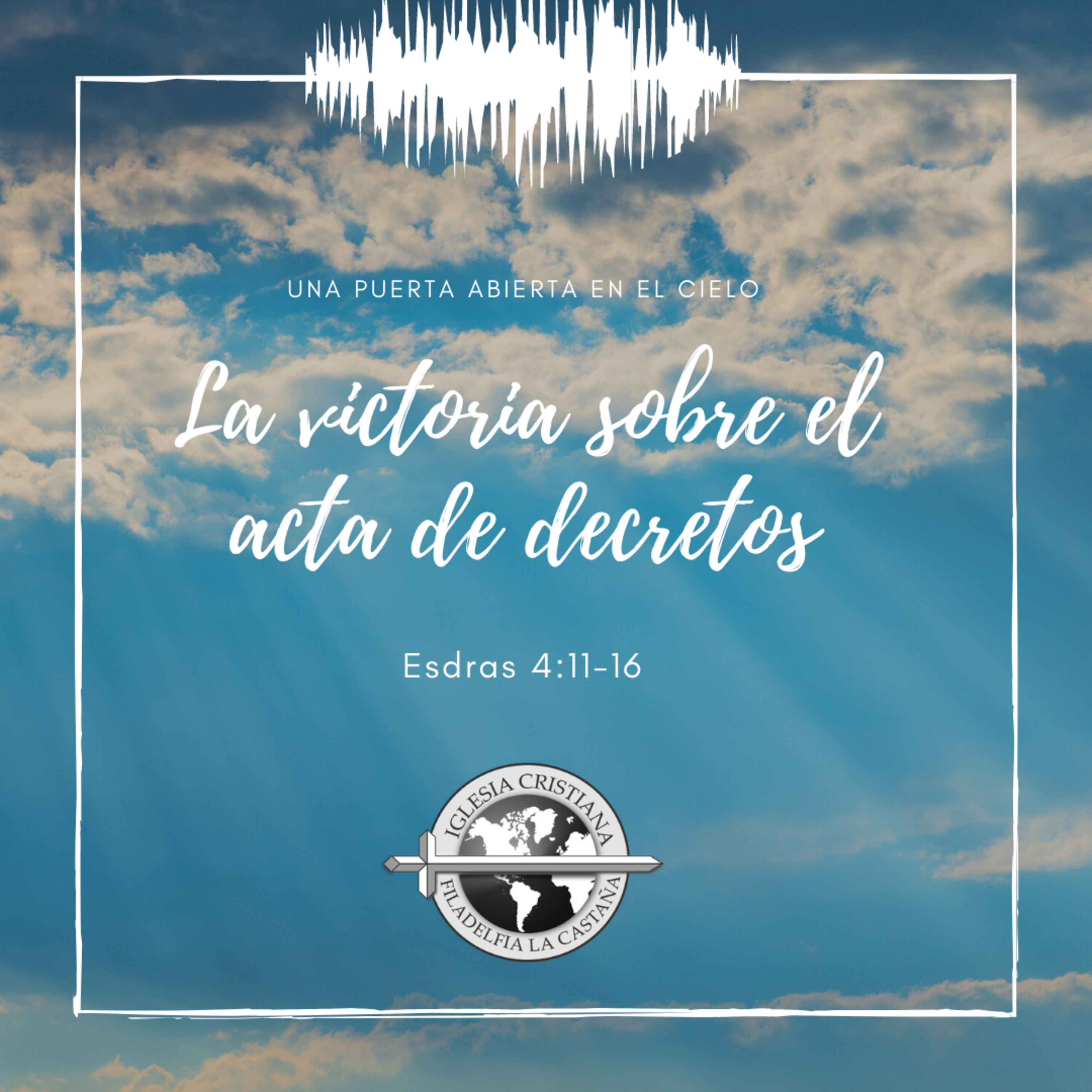 Una puerta abierta en el cielo